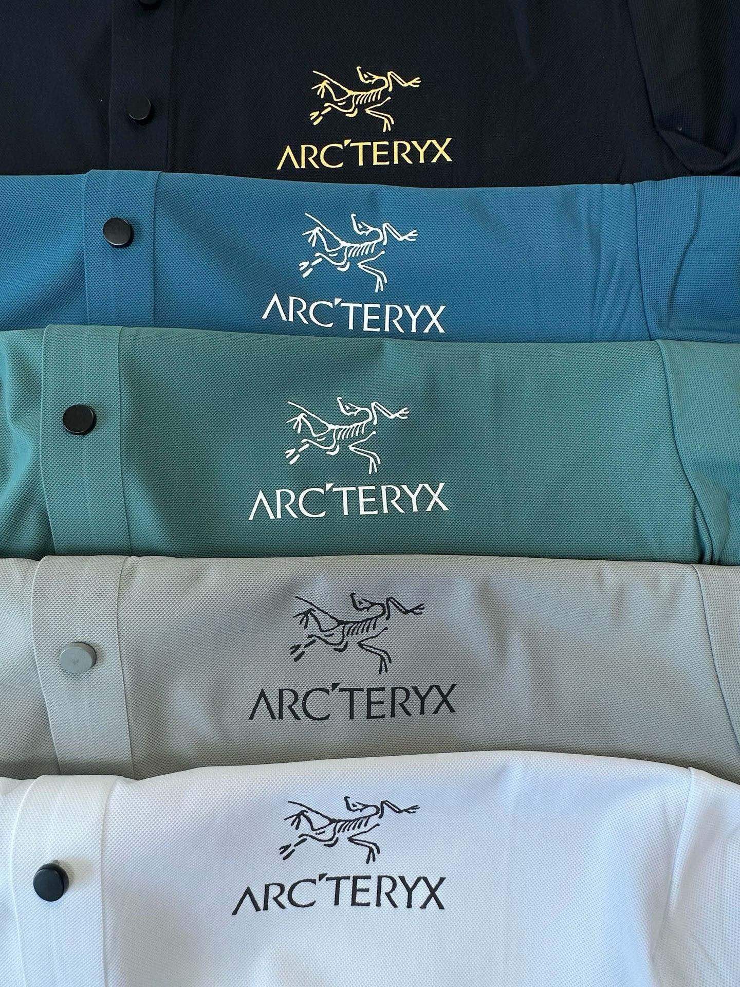 始祖鸟Arctertx男女同款通勤休闲户外舒适吸汗速干印花品牌Logo短袖Polo衫