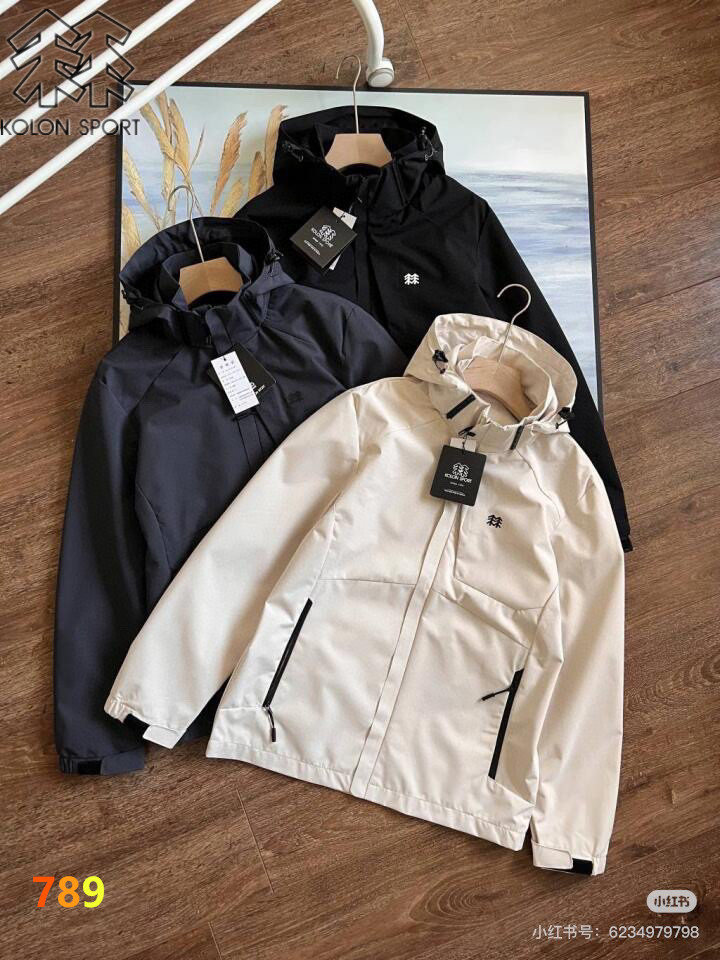 【06981】KOLON SPORT Waterproof Hooded Jacket