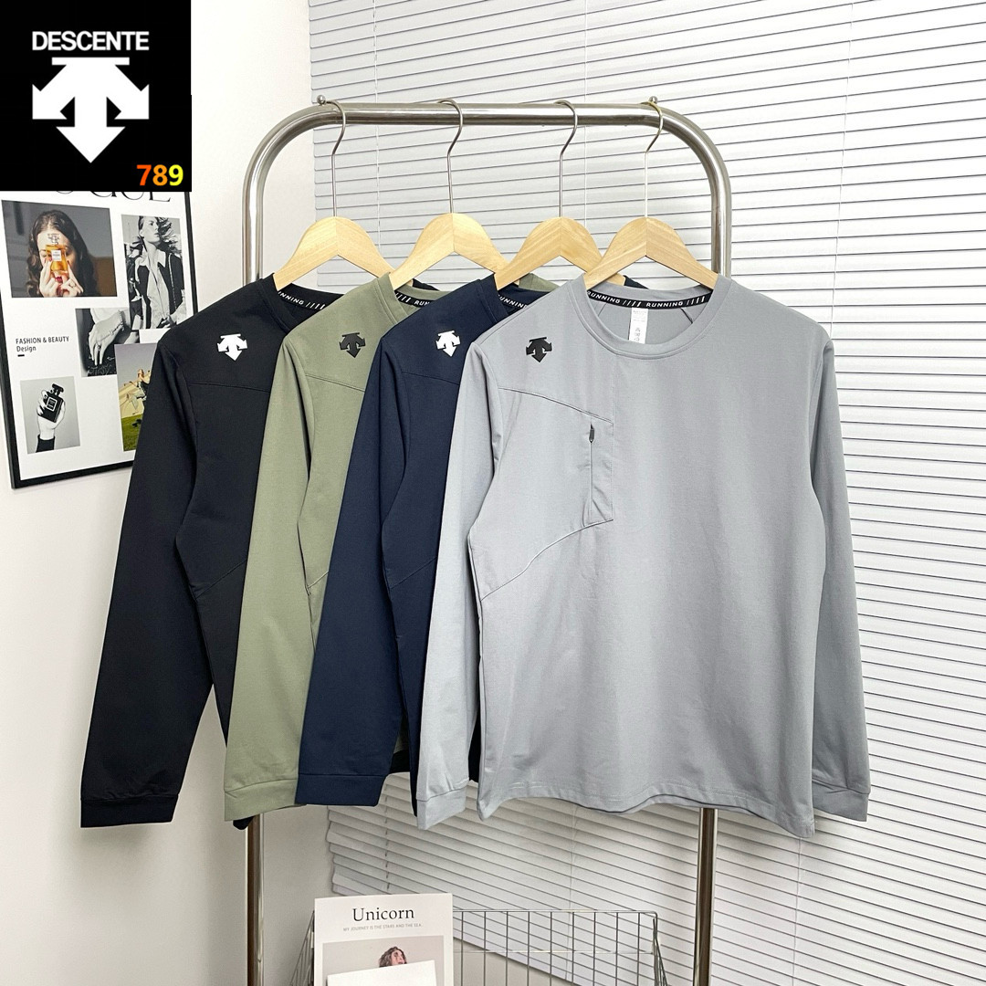 【05143】DESCENTE Outdoor Long Sleeve T-Shirt