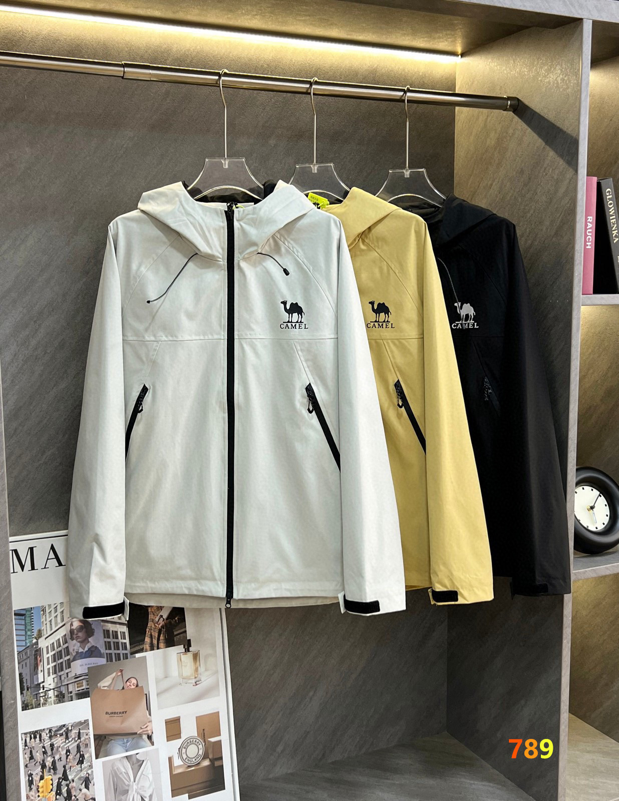 【06966】CAMEL Hooded Softshell Jacket