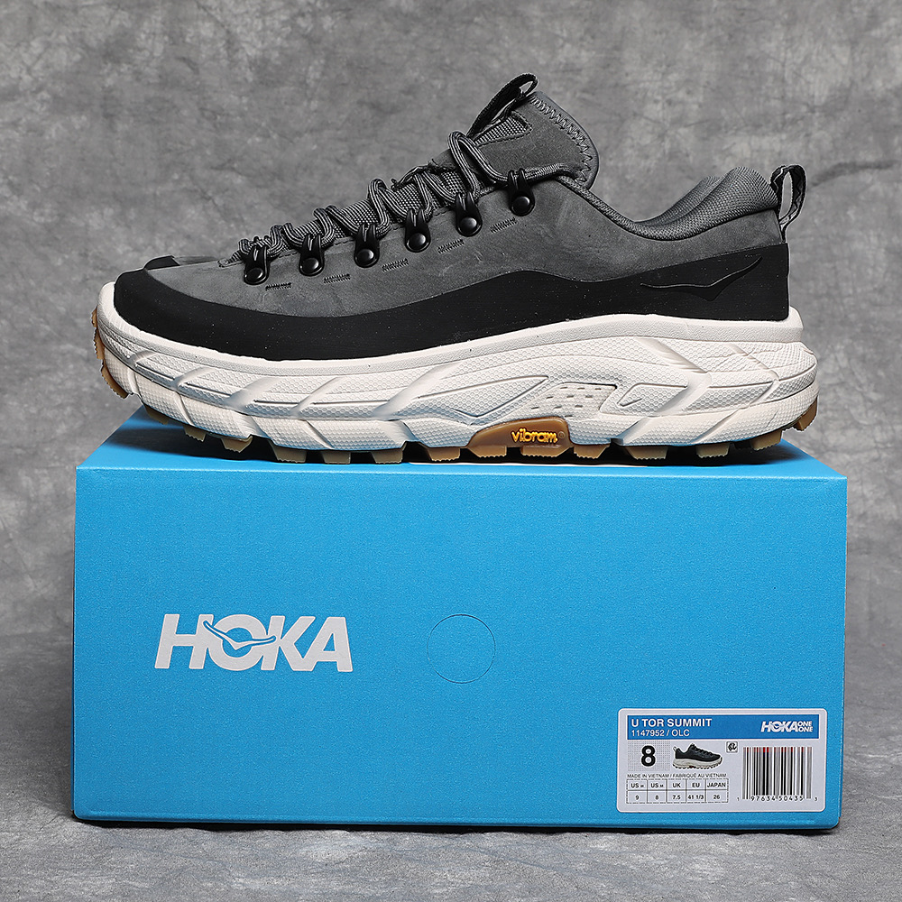 特价 Hoka One One Tor Summit萨米特低帮厚底锯齿坦克户外功能鞋 大厂纯原版本#原楦