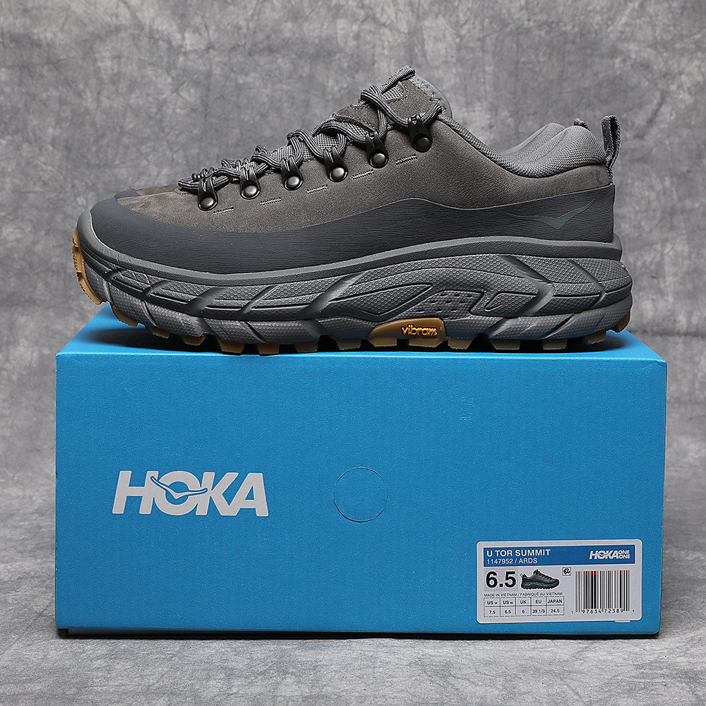 特价 Hoka One One Tor Summit萨米特低帮厚底锯齿坦克户外功能鞋 大厂纯原版本#原楦