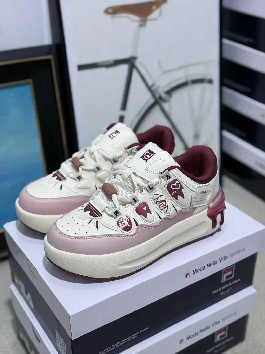 图片[6]-双11福利第3️⃣7️⃣波 FILA FUSION斐乐潮牌 萝卜鞋 市场最好的版本 工厂福利大放送 直接抄底价清货套现 品质毋庸置疑 尺码：35.5-40-选品中心