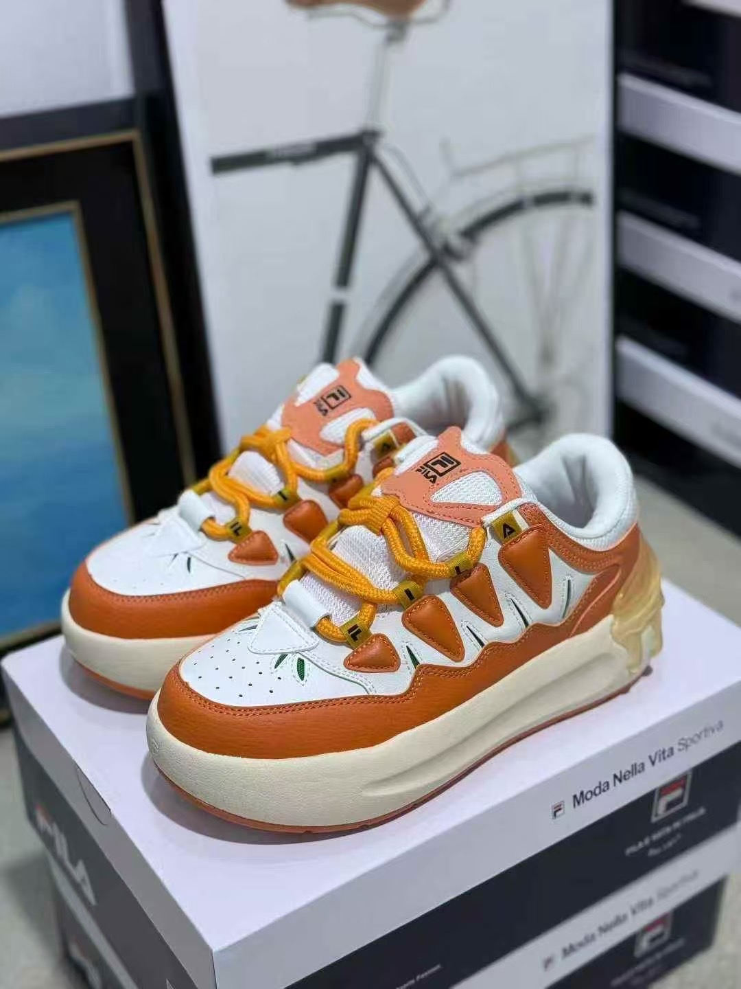 图片[3]-双11福利第3️⃣7️⃣波 FILA FUSION斐乐潮牌 萝卜鞋 市场最好的版本 工厂福利大放送 直接抄底价清货套现 品质毋庸置疑 尺码：35.5-40-选品中心