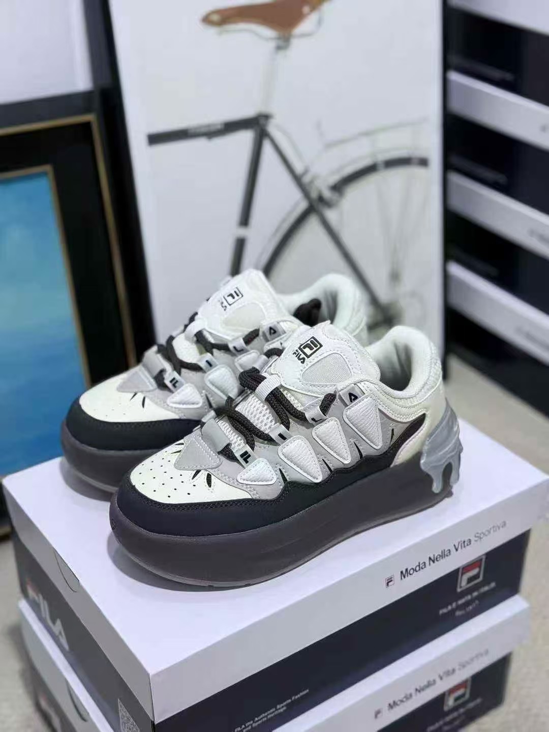 图片[7]-双11福利第3️⃣7️⃣波 FILA FUSION斐乐潮牌 萝卜鞋 市场最好的版本 工厂福利大放送 直接抄底价清货套现 品质毋庸置疑 尺码：35.5-40-选品中心