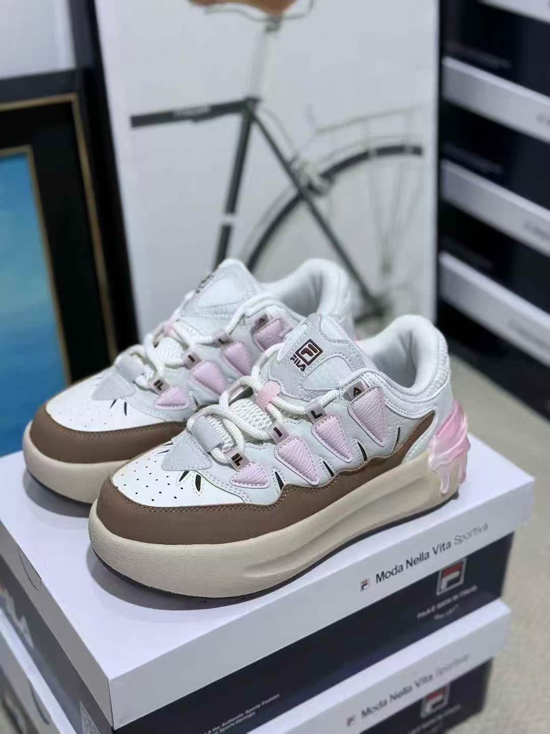 图片[5]-双11福利第3️⃣7️⃣波 FILA FUSION斐乐潮牌 萝卜鞋 市场最好的版本 工厂福利大放送 直接抄底价清货套现 品质毋庸置疑 尺码：35.5-40-选品中心