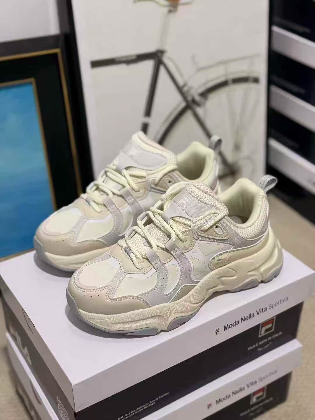 图片[2]-双11福利第3️⃣8️⃣波 FILA FUSION斐乐潮牌 老爹鞋系列 市场最好的版本 工厂福利大放送 直接抄底价清货套现 品质毋庸置疑 尺码：35.5-40-选品中心