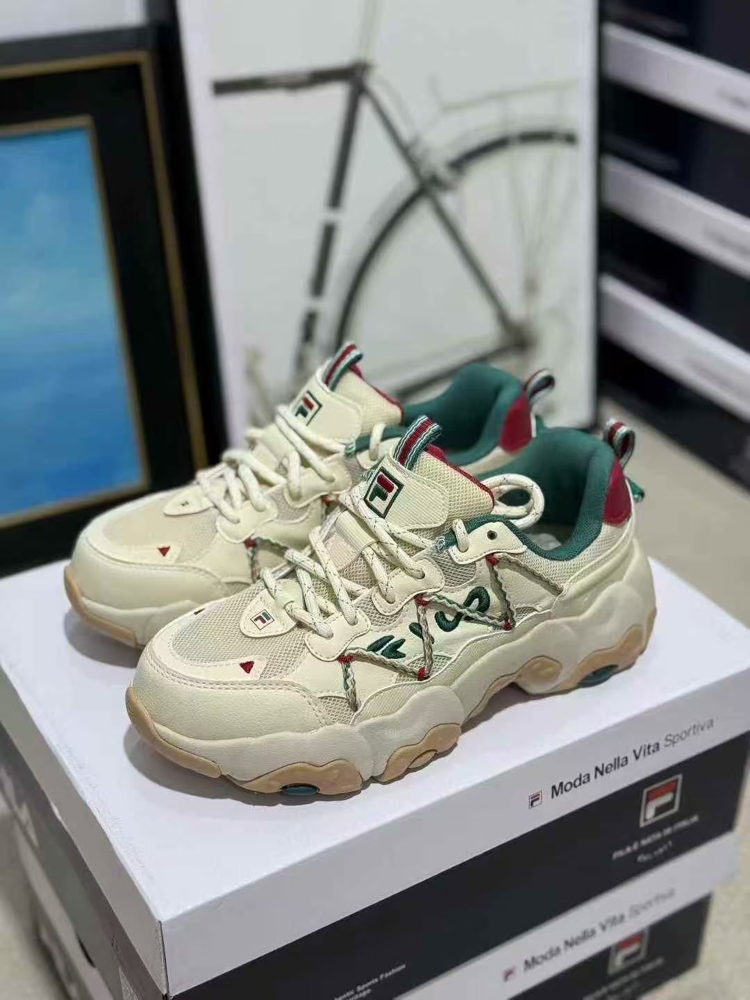 图片[2]-双11福利第3️⃣8️⃣波 FILA FUSION斐乐潮牌 老爹鞋系列 市场最好的版本 工厂福利大放送 直接抄底价清货套现 品质毋庸置疑 尺码：35.5-40-选品中心