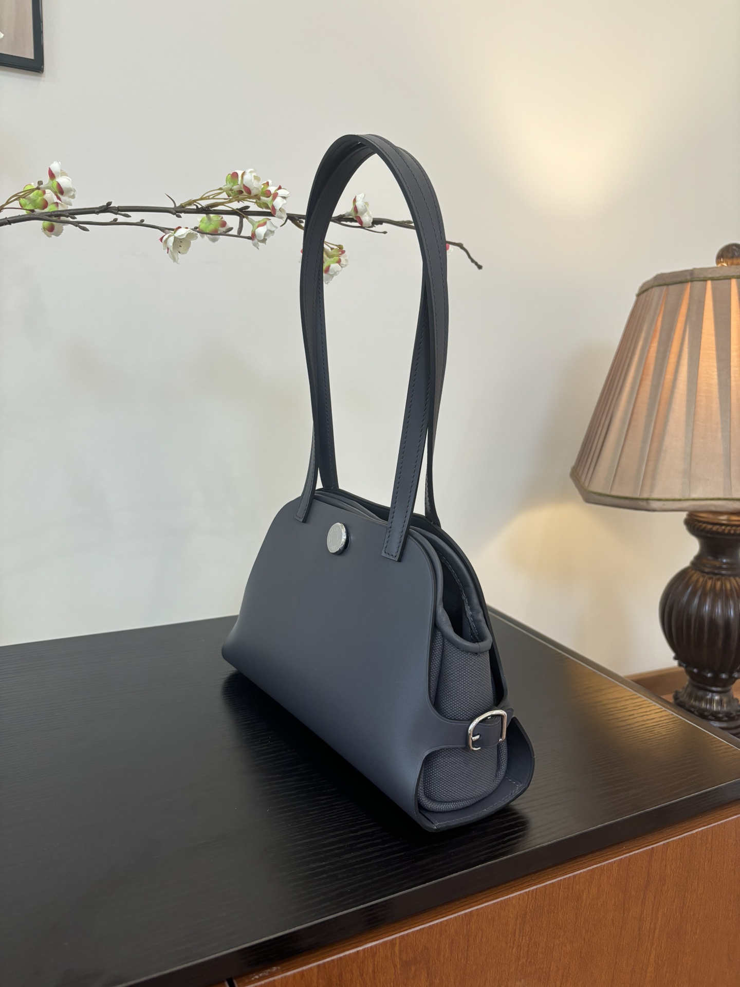 Hermes Style Leather Top Handle Bag Bags Top Handle Bag detail image 3 from source 719562