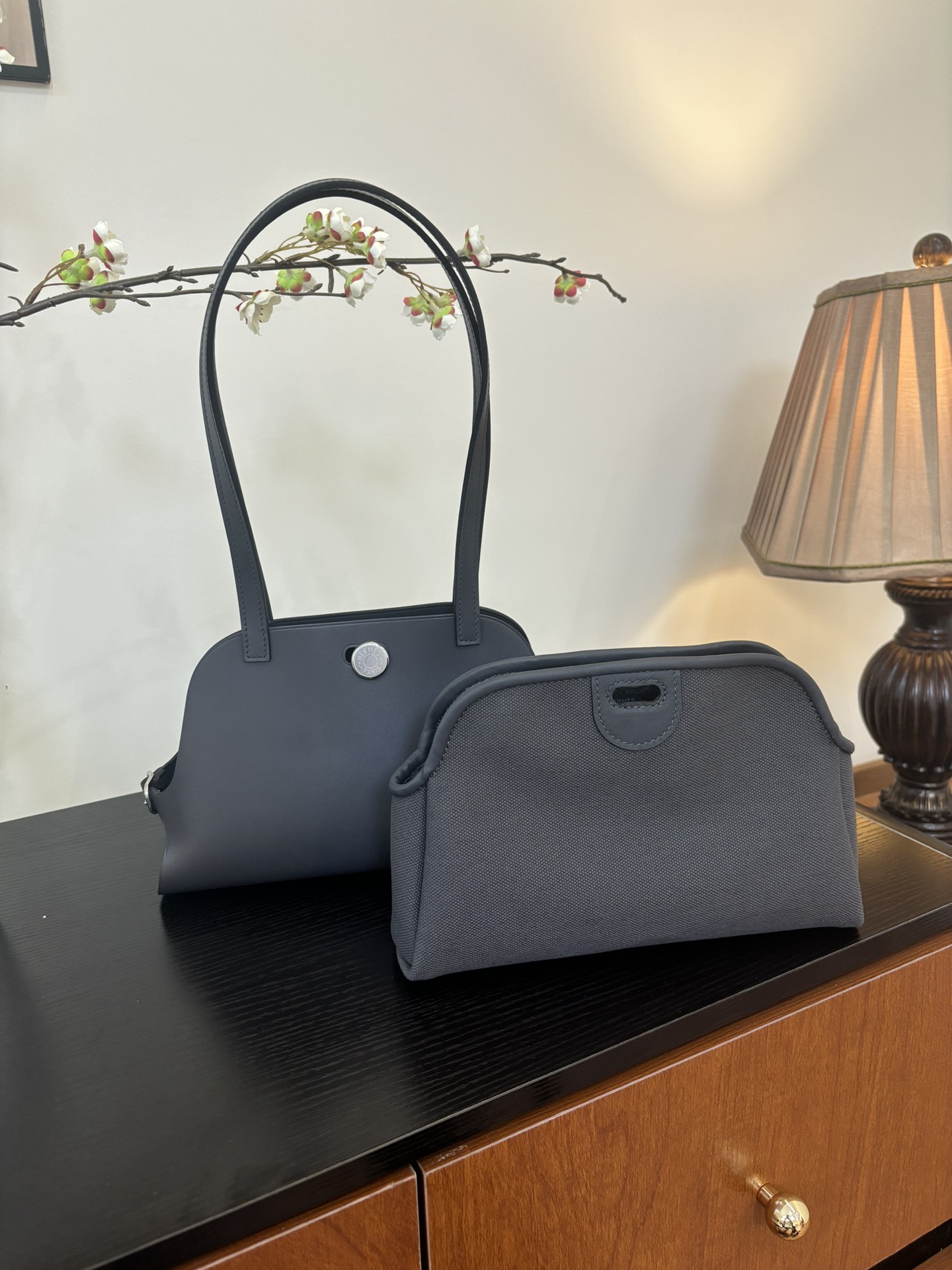 Hermes Style Leather Top Handle Bag Bags Top Handle Bag detail image 8 from source 719562
