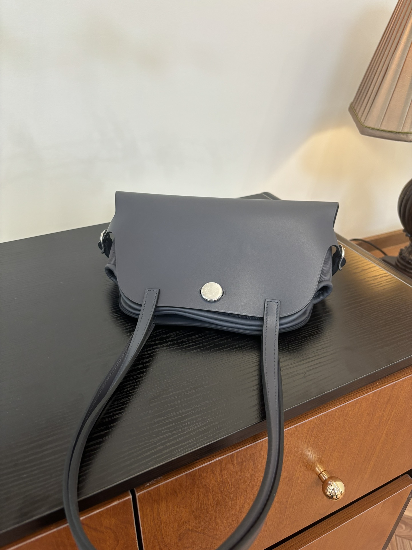 Hermes Style Leather Top Handle Bag Bags Top Handle Bag detail image 6 from source 719562