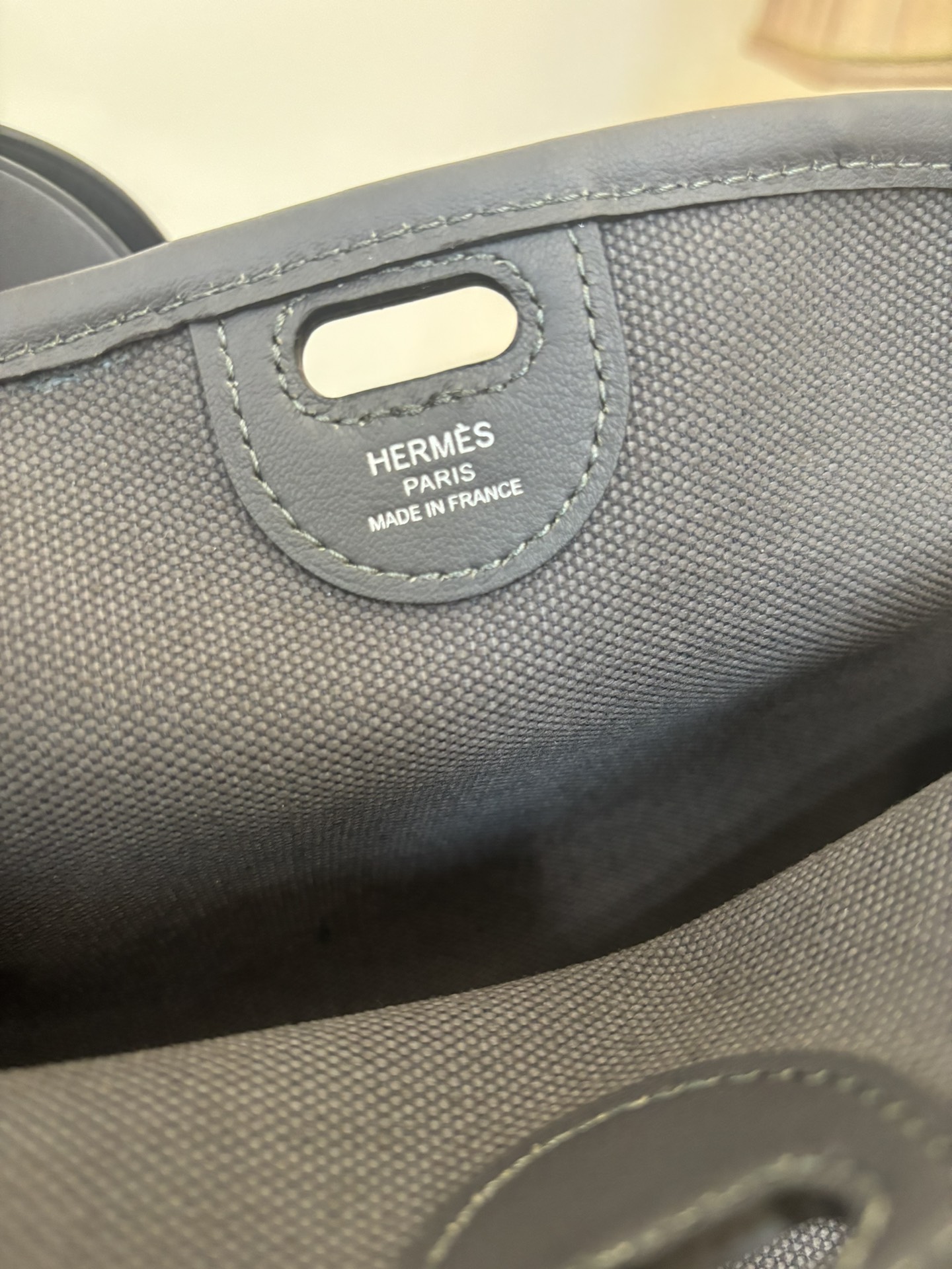 Hermes Style Leather Top Handle Bag Bags Top Handle Bag detail image 9 from source 719562