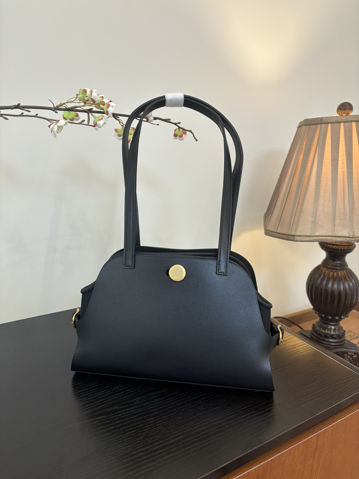 Hermes Style Leather Top Handle Bag Bags Top Handle Bag detail image 3 from source 719563