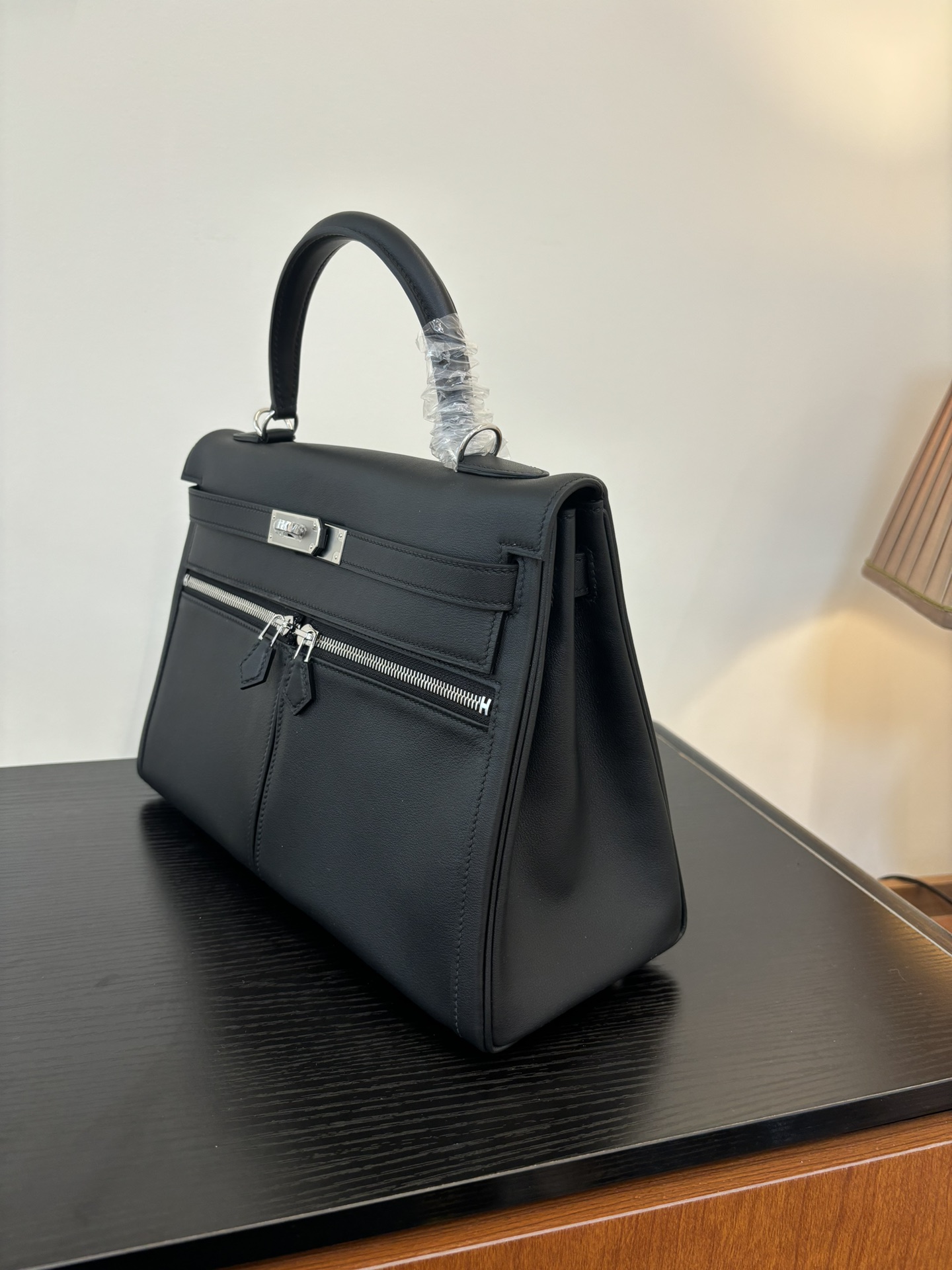 Kelly Lakis 28-32 Double Zipper Swift Leather with Gold & Silver Hardware 5 i1753506296 4109 1