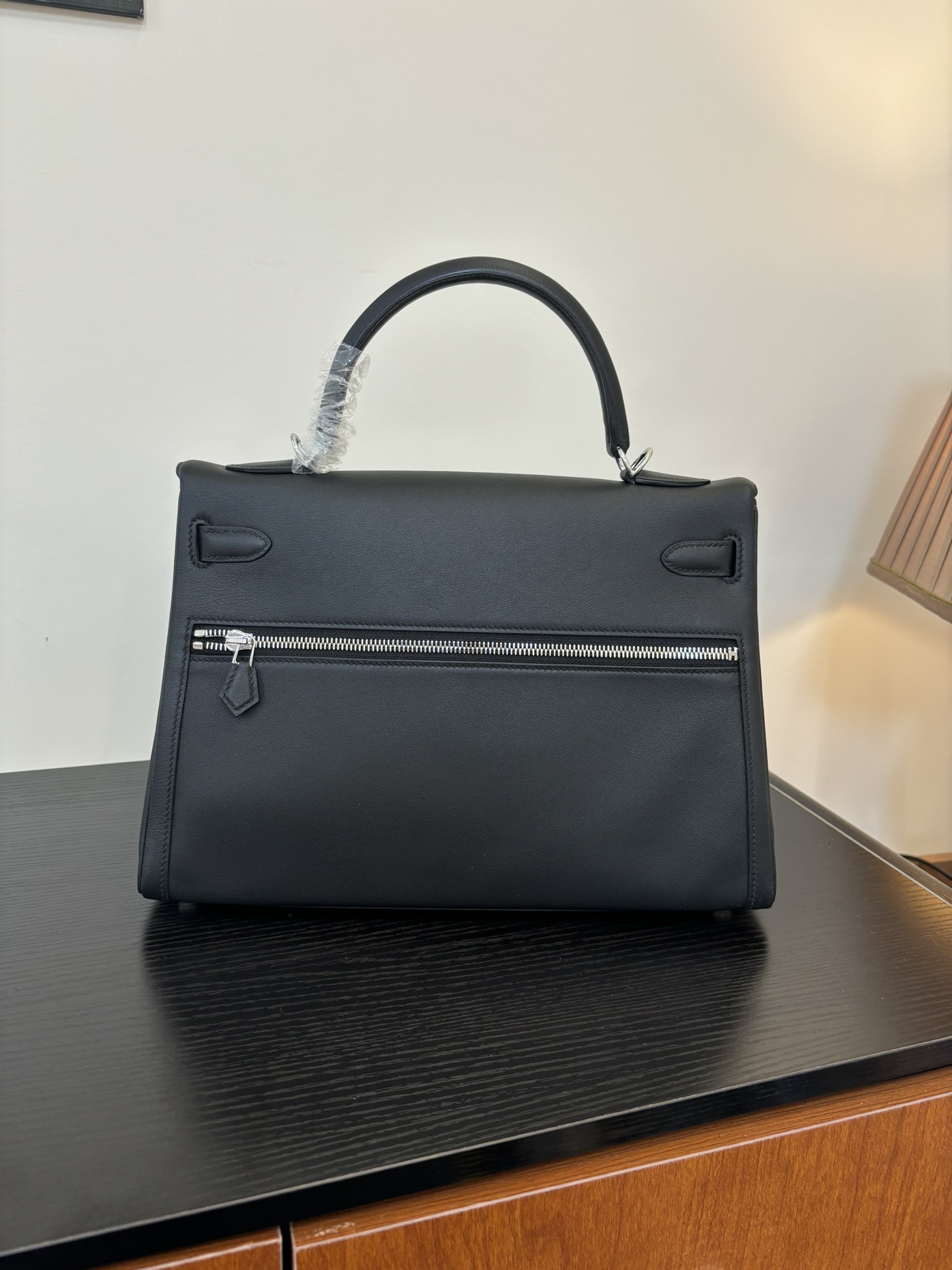 Kelly Lakis 28-32 Double Zipper Swift Leather with Gold & Silver Hardware 6 i1753506297 7300 5