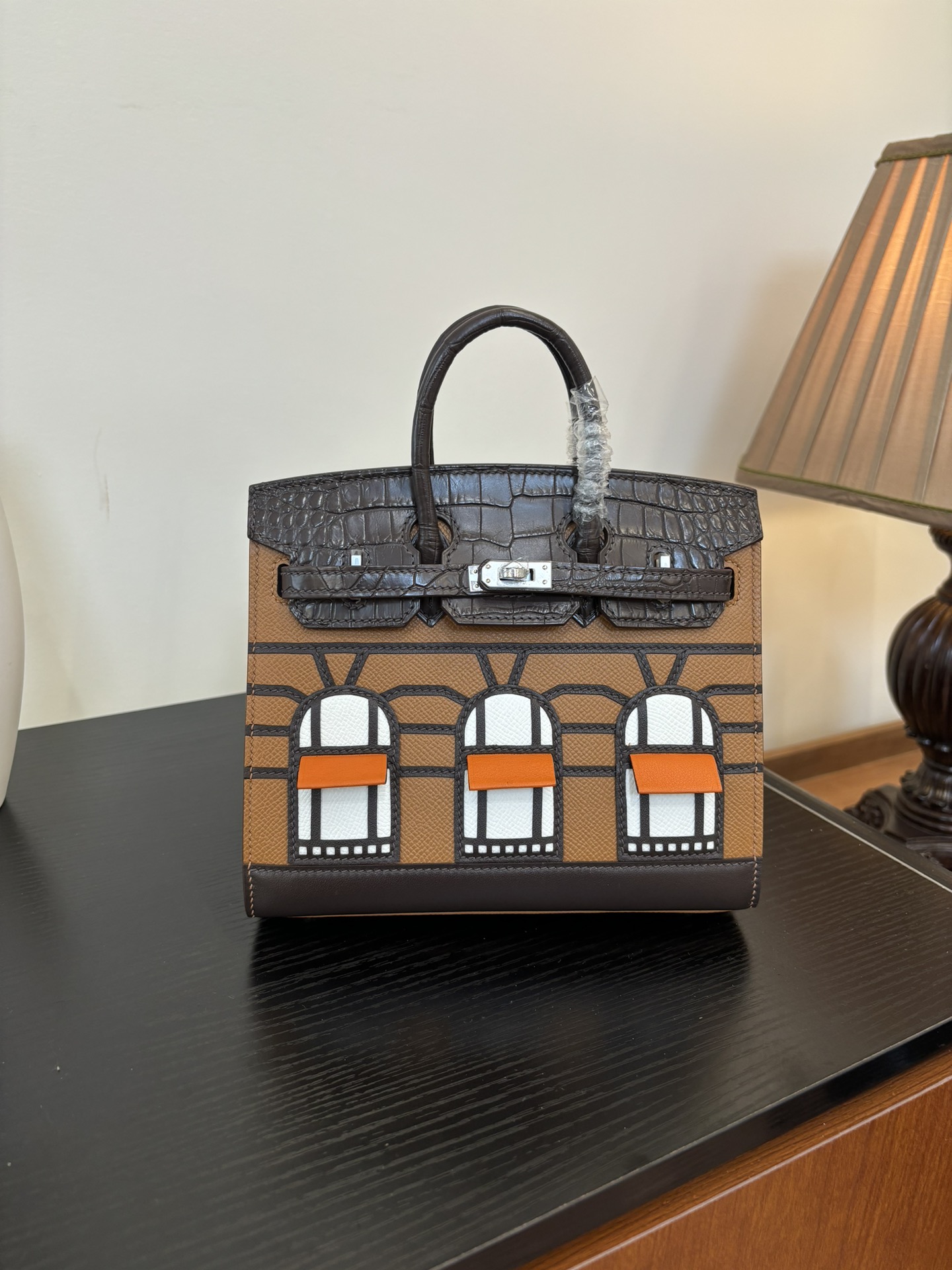 Hermes Style White Leather Bag Lookbook Reference image 1