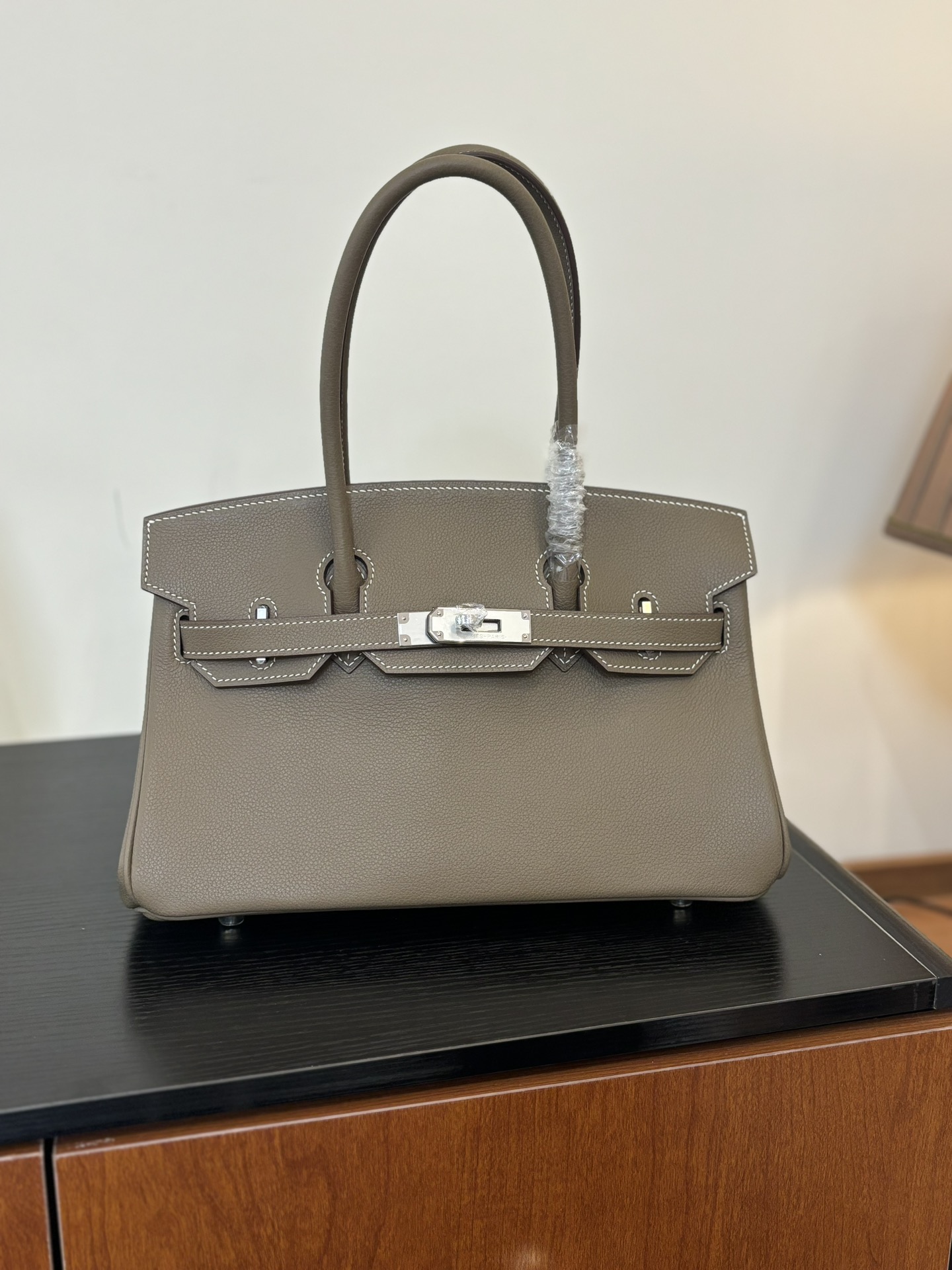 Hermes Style Leather Shoulder Bag Lookbook Reference image 1