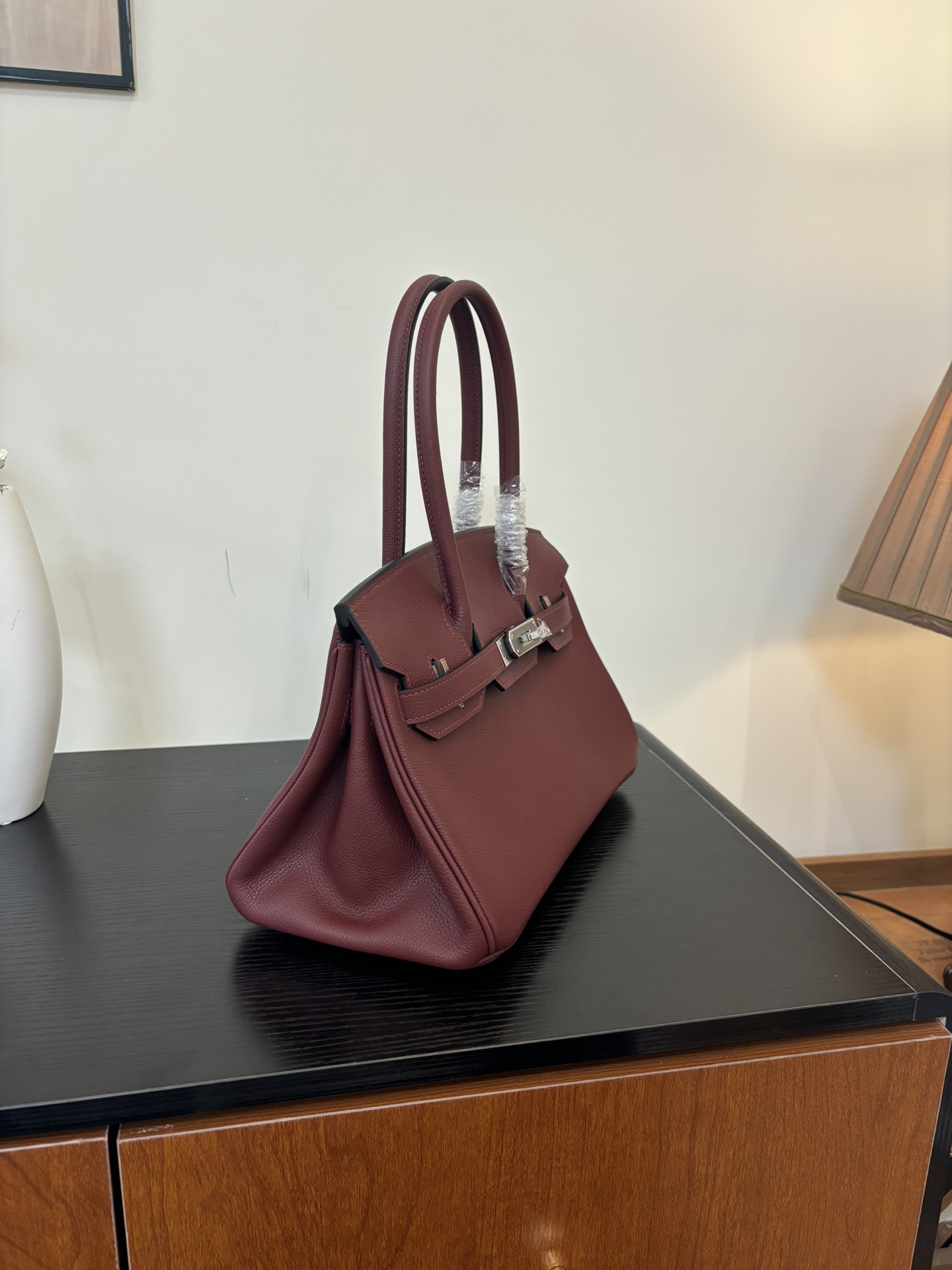Hermes Style Leather Shoulder Bag Lookbook Reference image 2