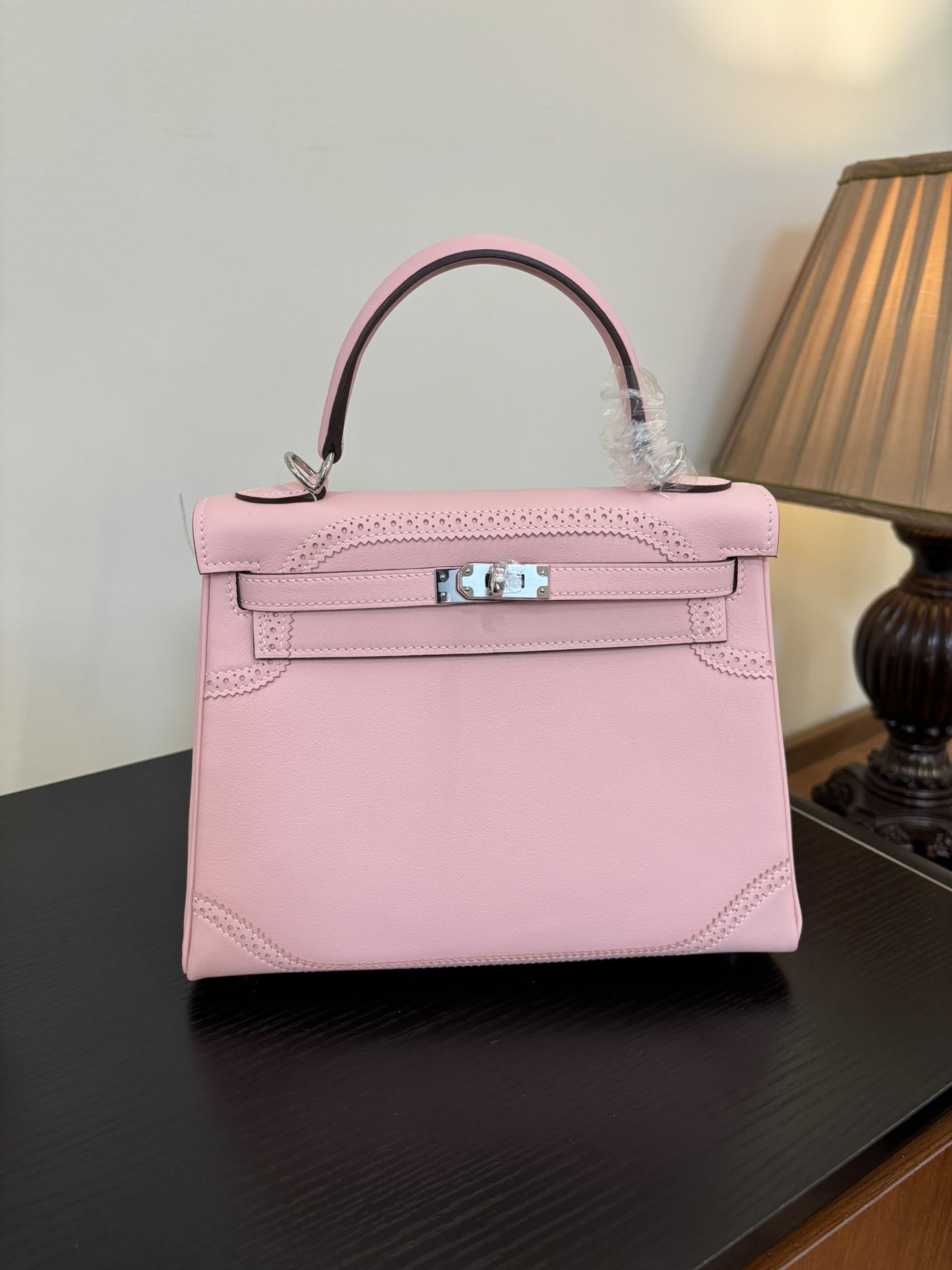 Hermes Style Black Leather Bag Lookbook Reference image 1
