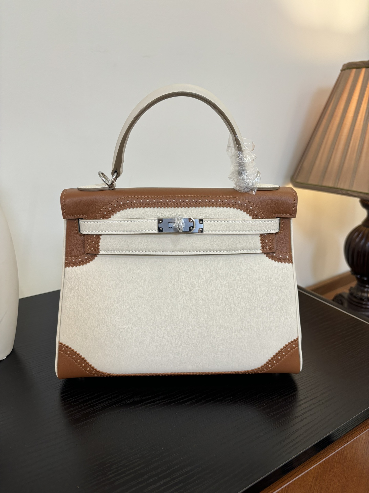 Hermes Style Black Leather Bag Lookbook Reference image 1