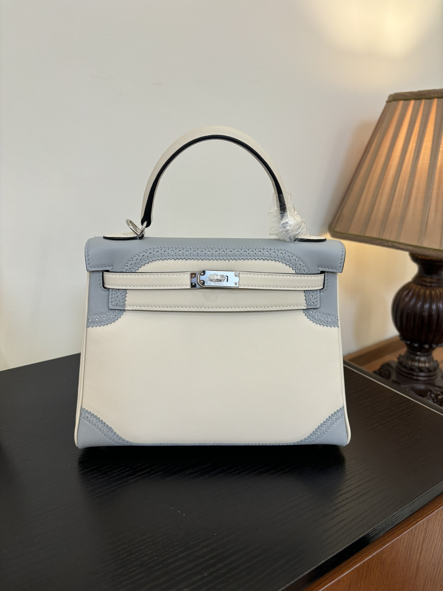 Hermes Style Black Leather Bag Lookbook Reference image 1