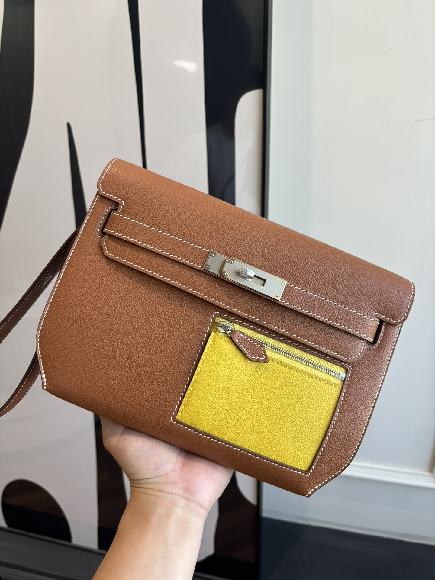 Hermes Style Leather Top Handle Bag Lookbook Reference image 1