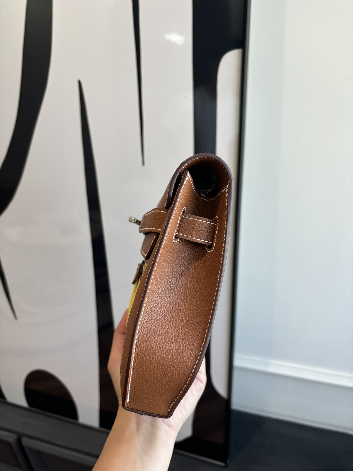 Hermes Style Leather Top Handle Bag Lookbook Reference image 2