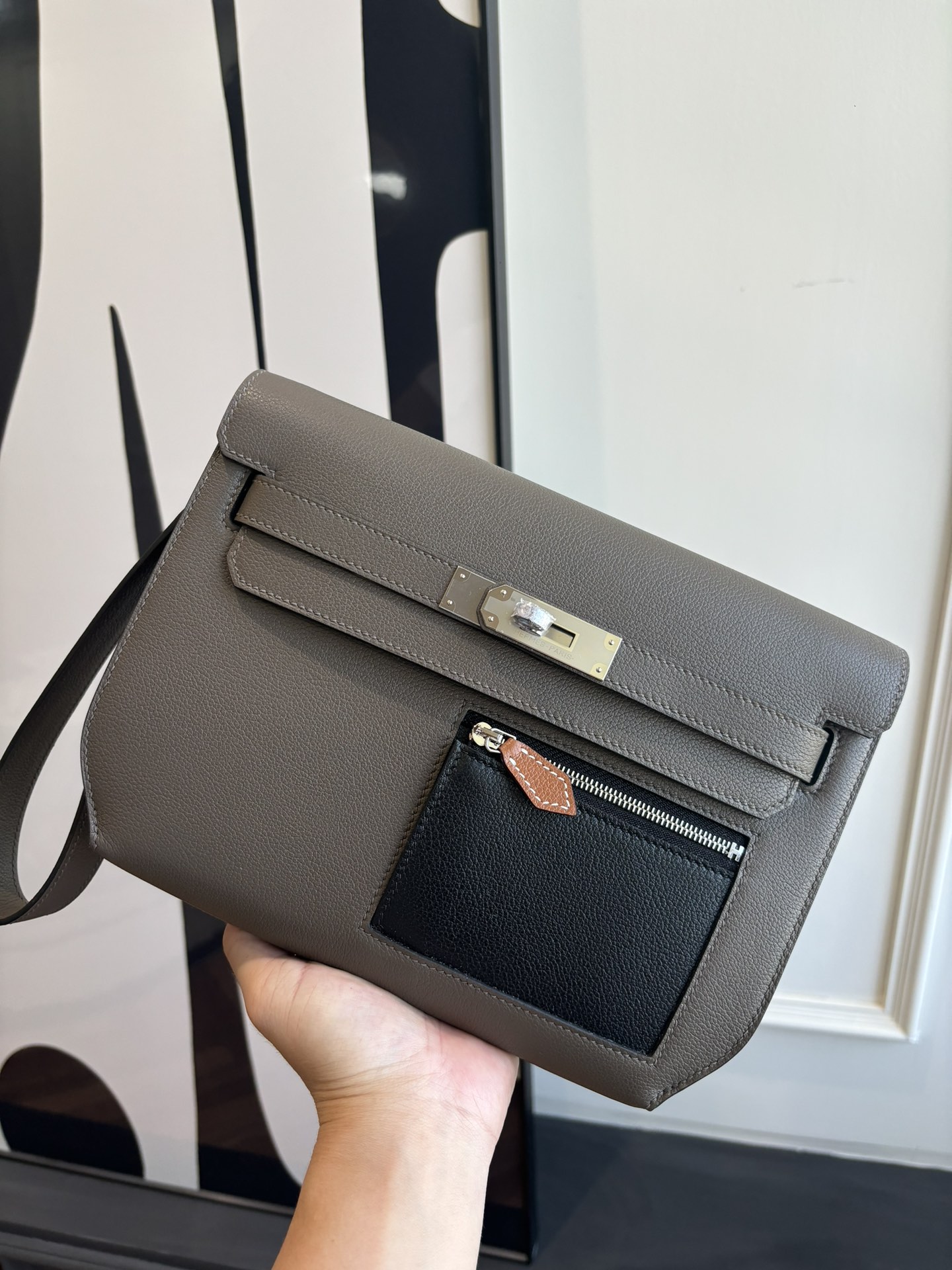 Hermes Style Leather Top Handle Bag Lookbook Reference image 1