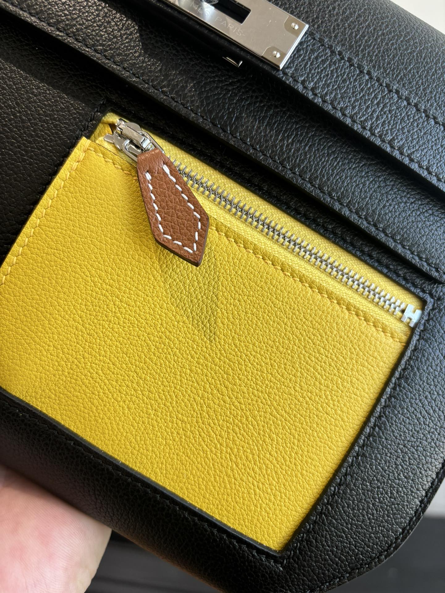 Hermes Style Leather Top Handle Bag Lookbook Reference image 2