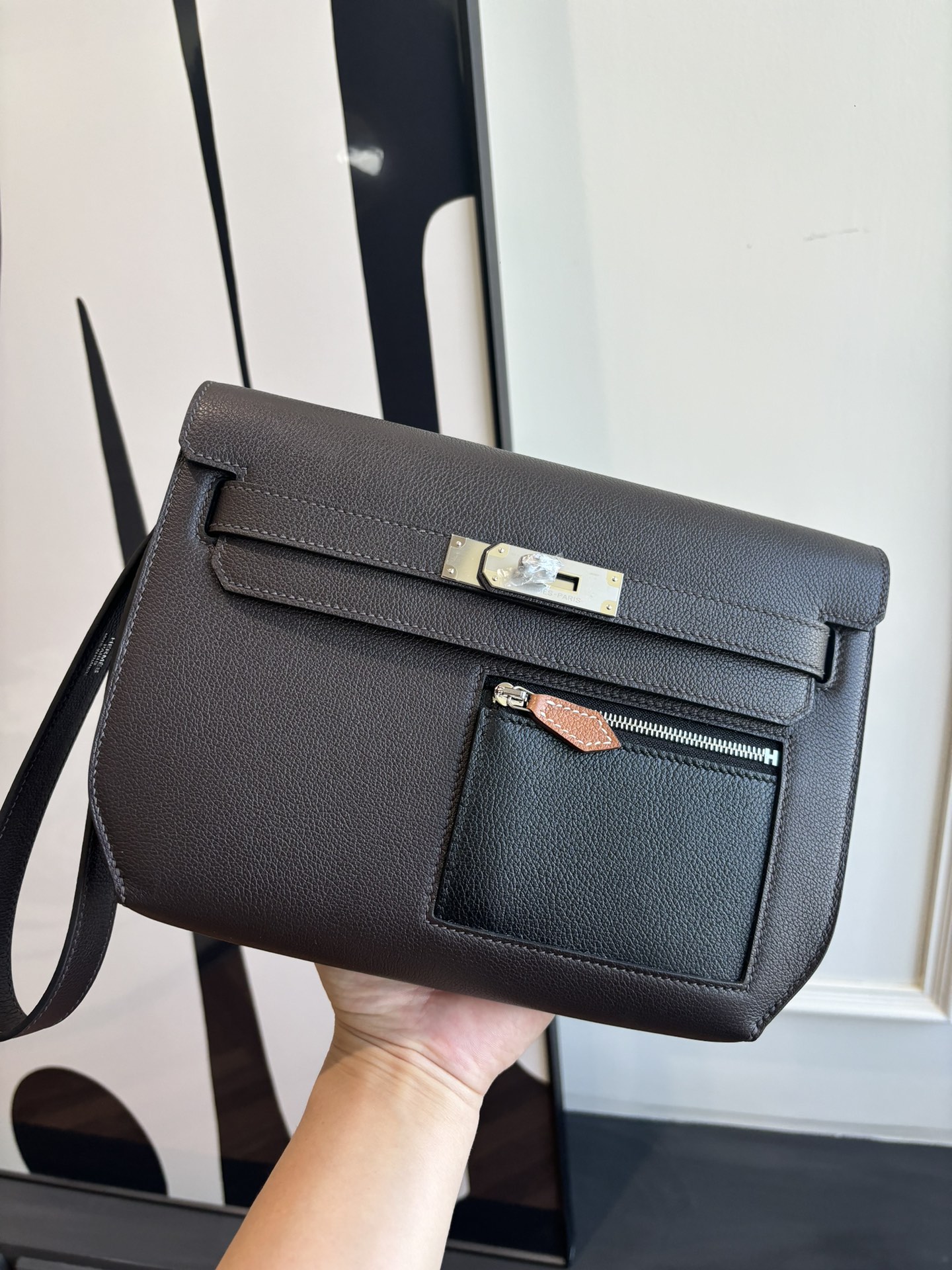 Hermes Style Leather Top Handle Bag Lookbook Reference image 1