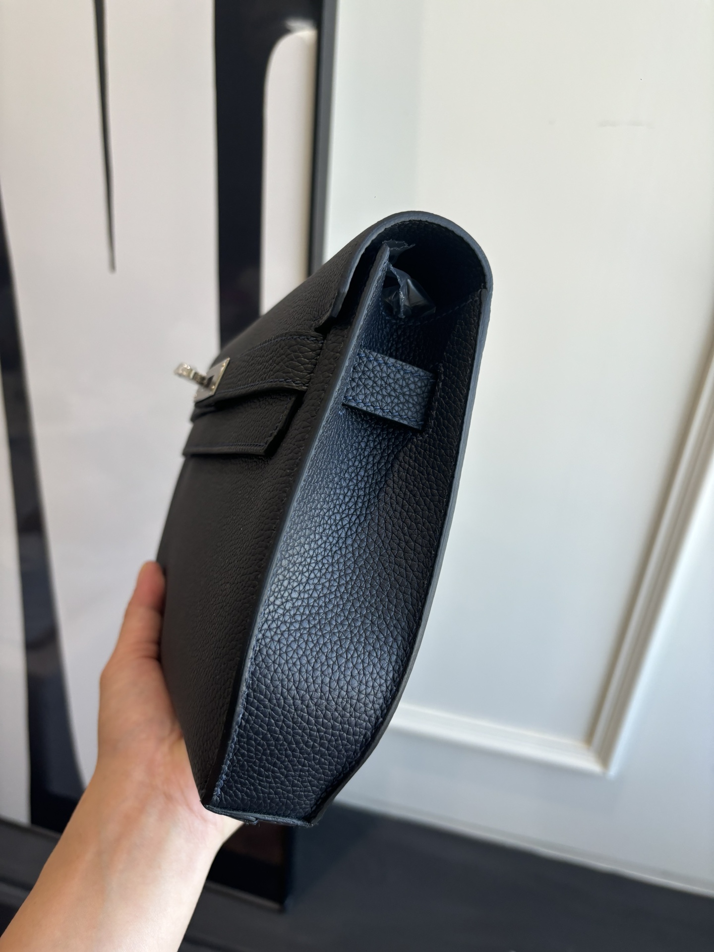 Kelly Depeches 25 Togo Leather Handbag with Strap, Crossbody & Top Handle 4 i1762398454 9202 3