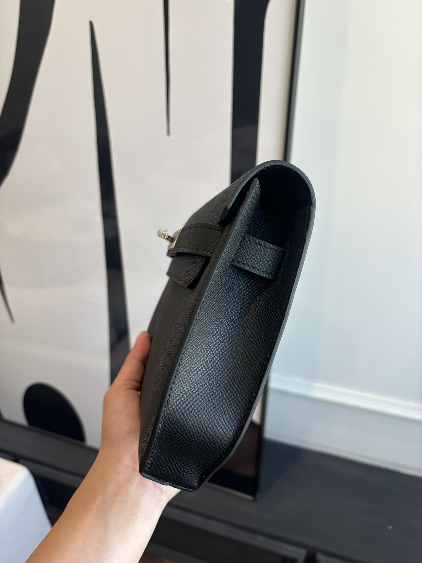 Kelly Depeches 25 Epsom Leather Handbag with Strap 4 i1762398654 3276 3