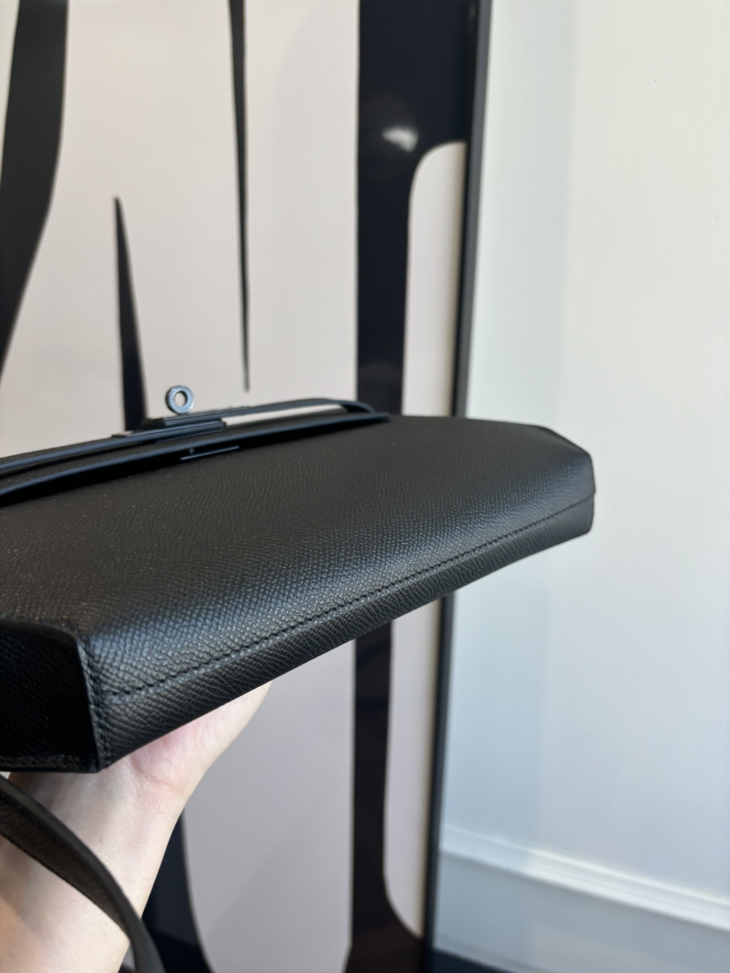 Kelly Depeches 25 Epsom Leather Handbag with Shoulder Strap 8 i1762398666 141 2