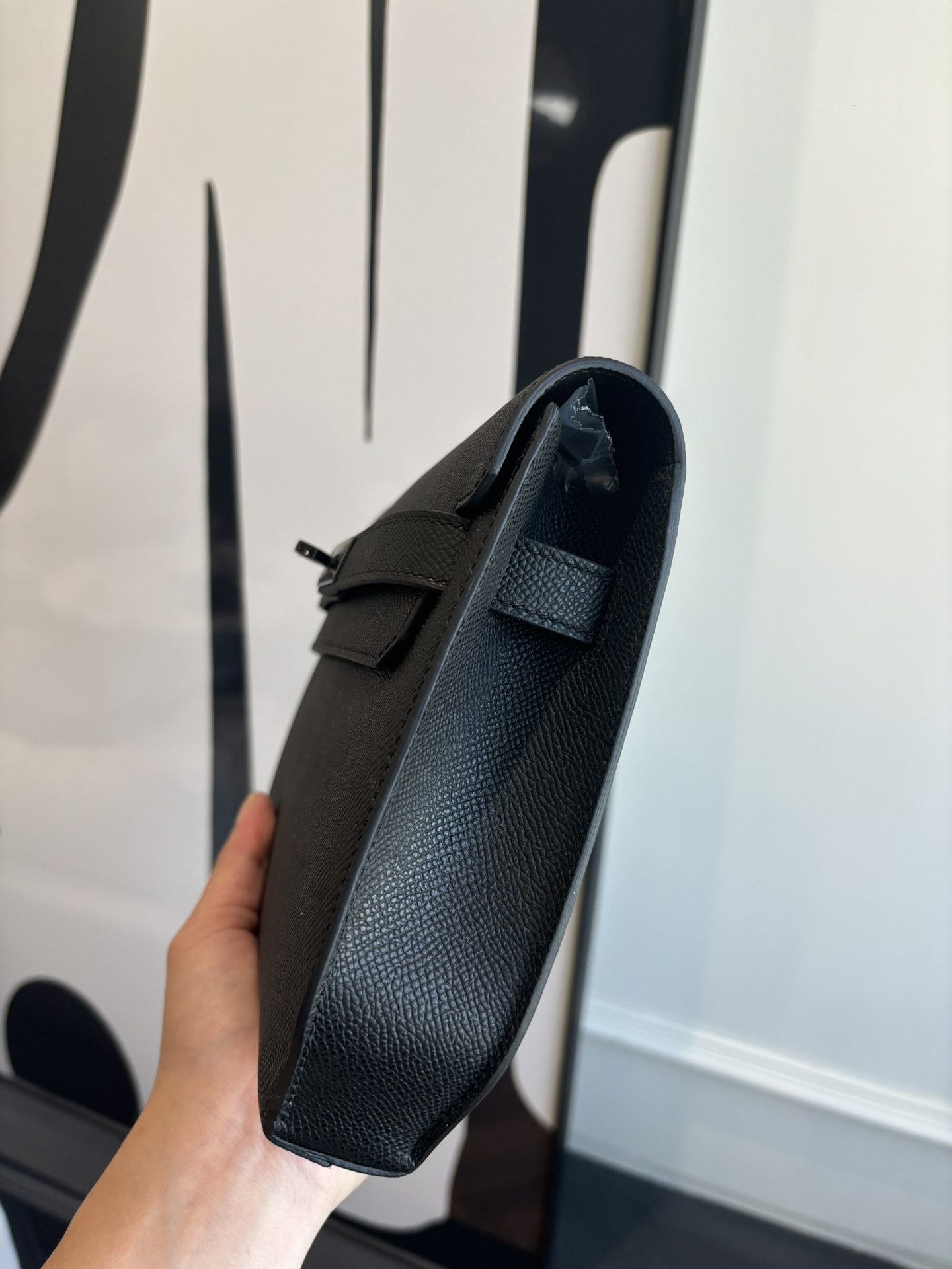 Kelly Depeches 25 Epsom Leather Handbag with Shoulder Strap 4 i1762398666 1680 4