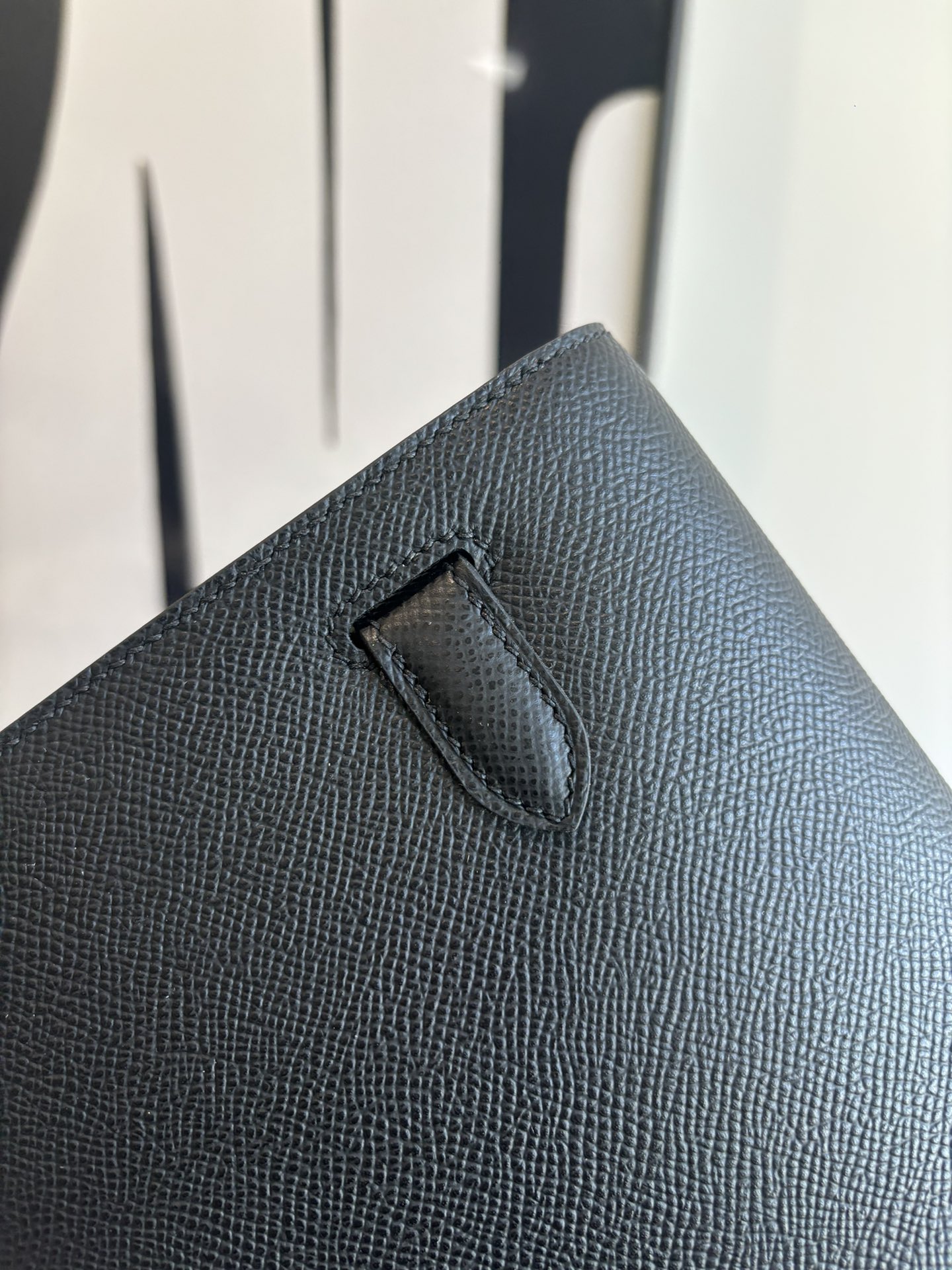 Kelly Depeches 25 Epsom Leather Handbag with Shoulder Strap 6 i1762398666 7018 0