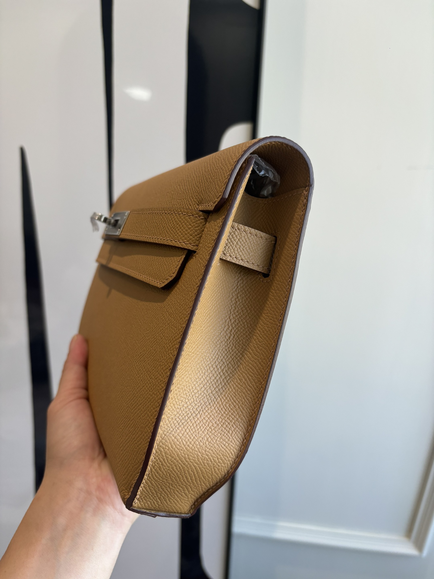 Kelly Depeches 25 Epsom Leather Handbag with Shoulder Strap 4 i1762398678 219 5