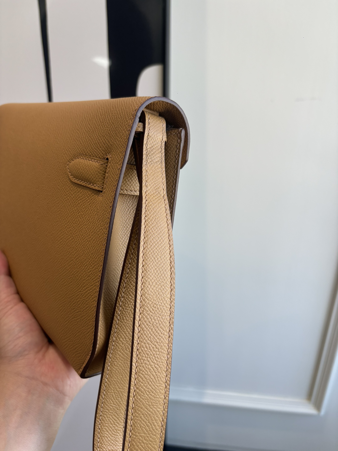 Kelly Depeches 25 Epsom Leather Handbag with Shoulder Strap 7 i1762398678 7054 0