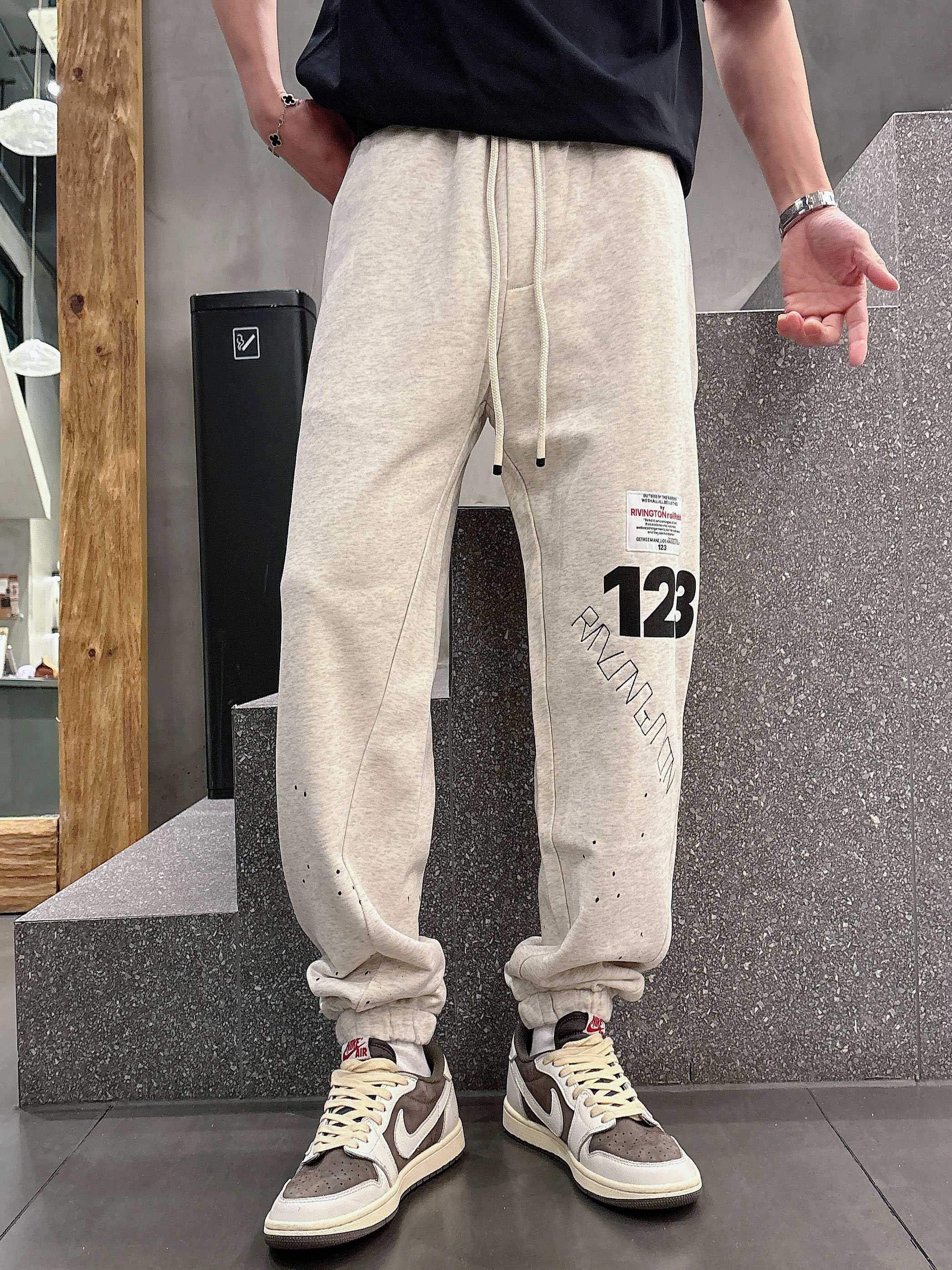  RRR123 顶级货品🐮 🆕2025春夏新款休闲裤！品牌经典LOGO休闲裤 ，定制面料，舒适度极好，手