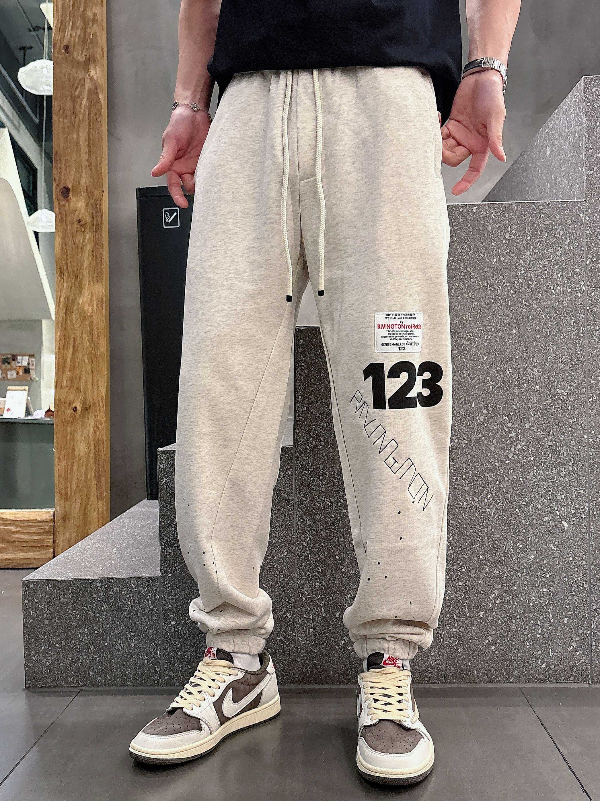  RRR123 顶级货品🐮 🆕2025春夏新款休闲裤！品牌经典LOGO休闲裤 ，定制面料，舒适度极好，手
