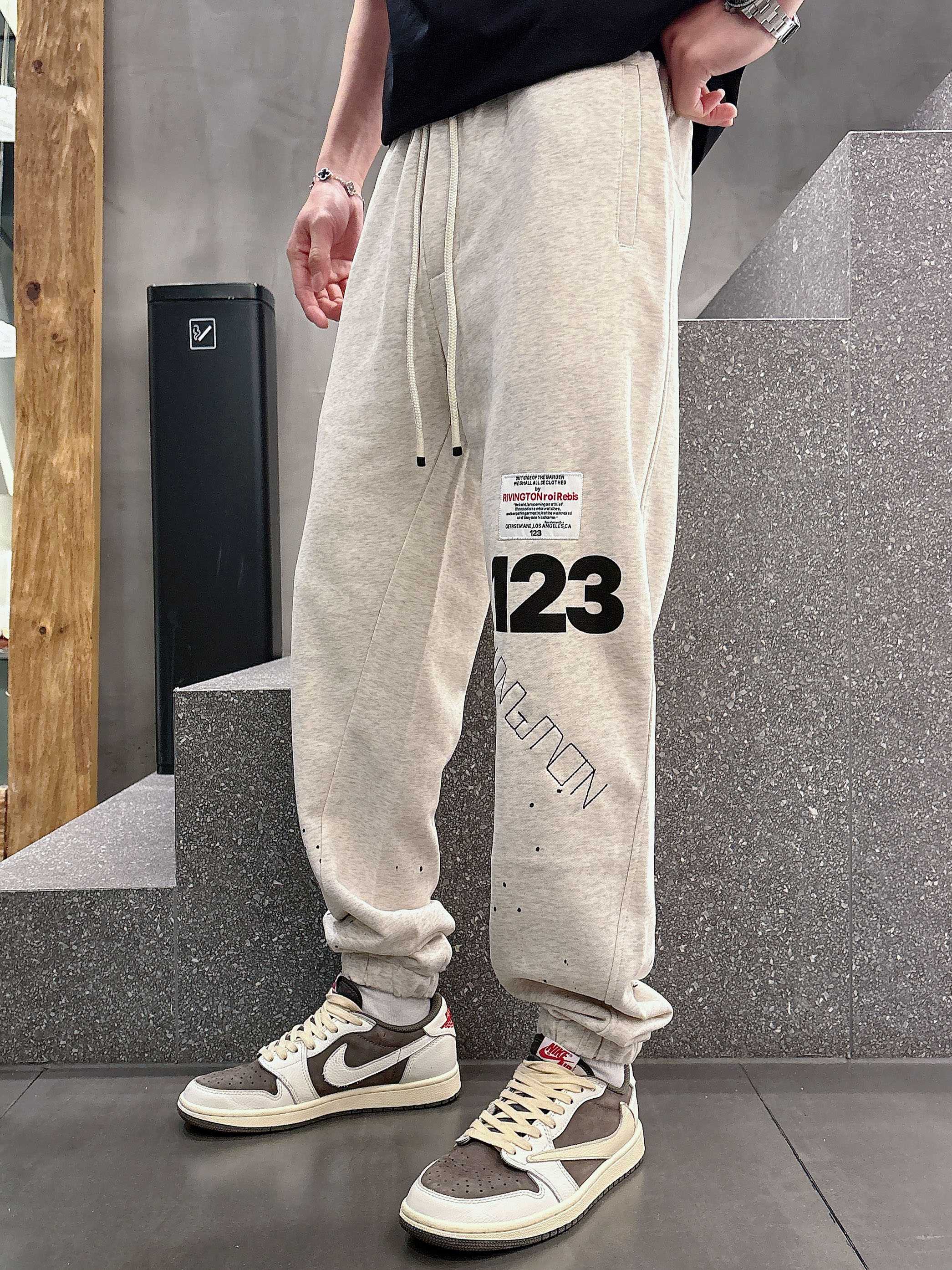  RRR123 顶级货品🐮 🆕2025春夏新款休闲裤！品牌经典LOGO休闲裤 ，定制面料，舒适度极好，手