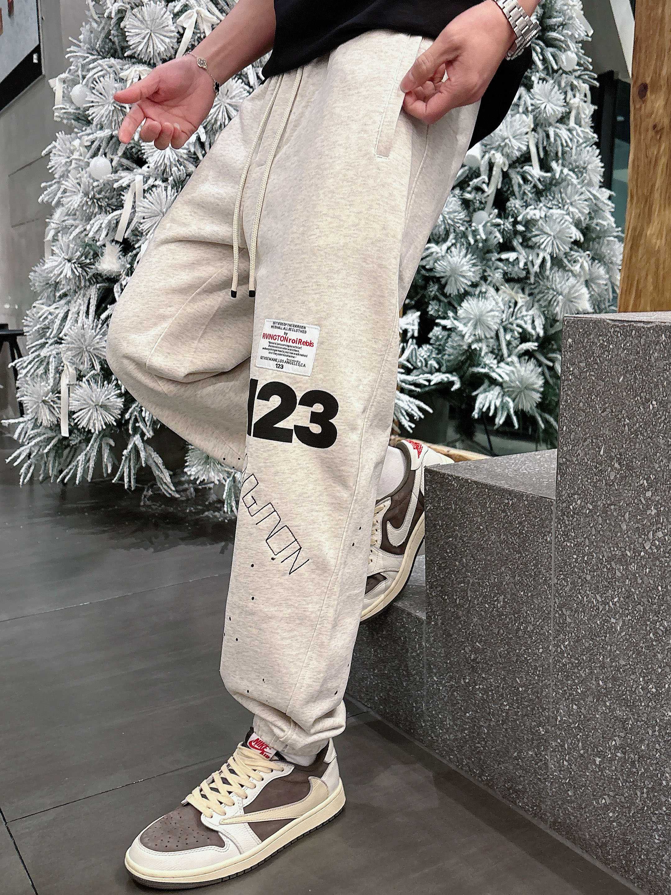  RRR123 顶级货品🐮 🆕2025春夏新款休闲裤！品牌经典LOGO休闲裤 ，定制面料，舒适度极好，手