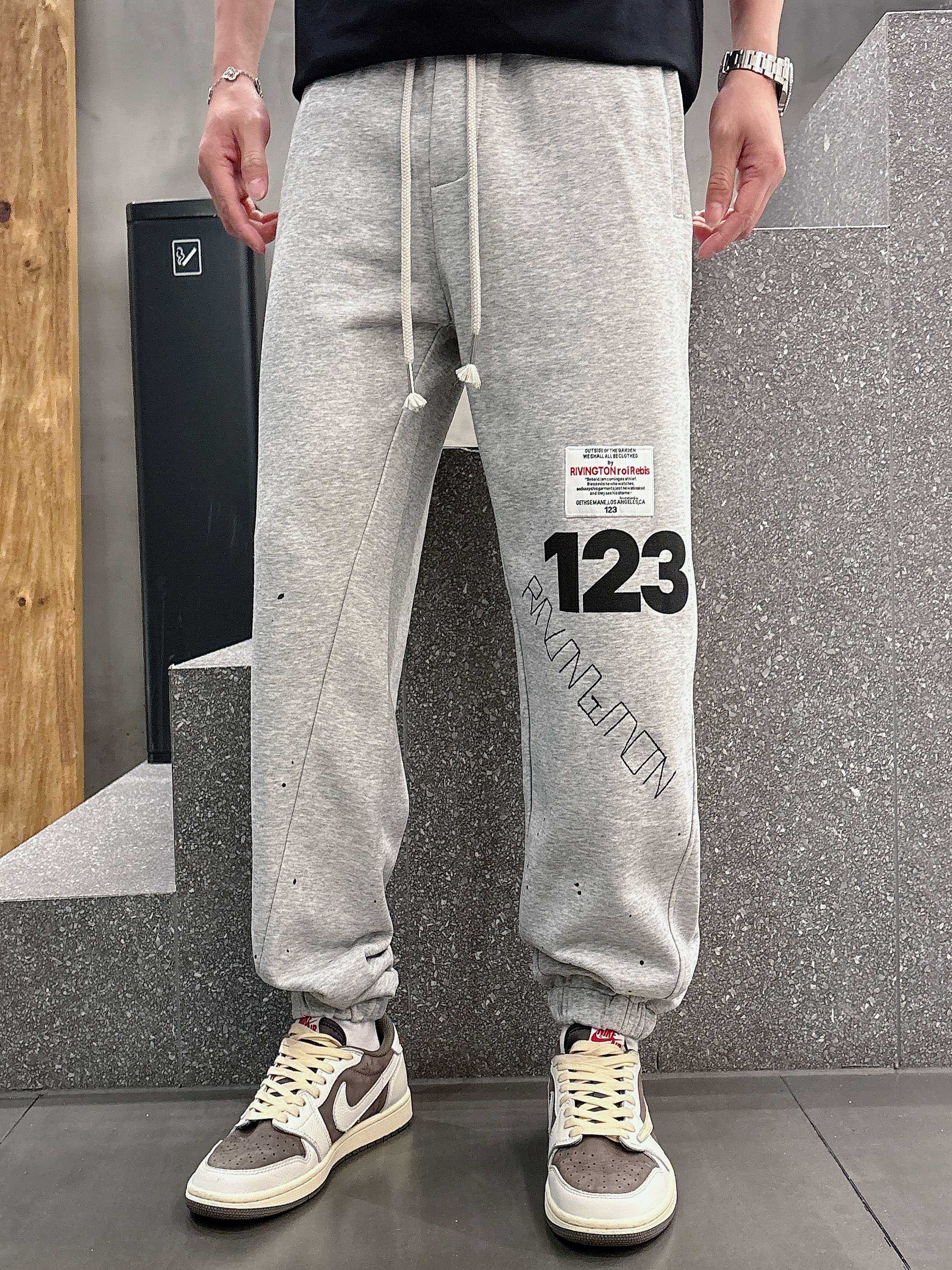  RRR123 顶级货品🐮 🆕2025春夏新款休闲裤！品牌经典LOGO休闲裤 ，定制面料，舒适度极好，手