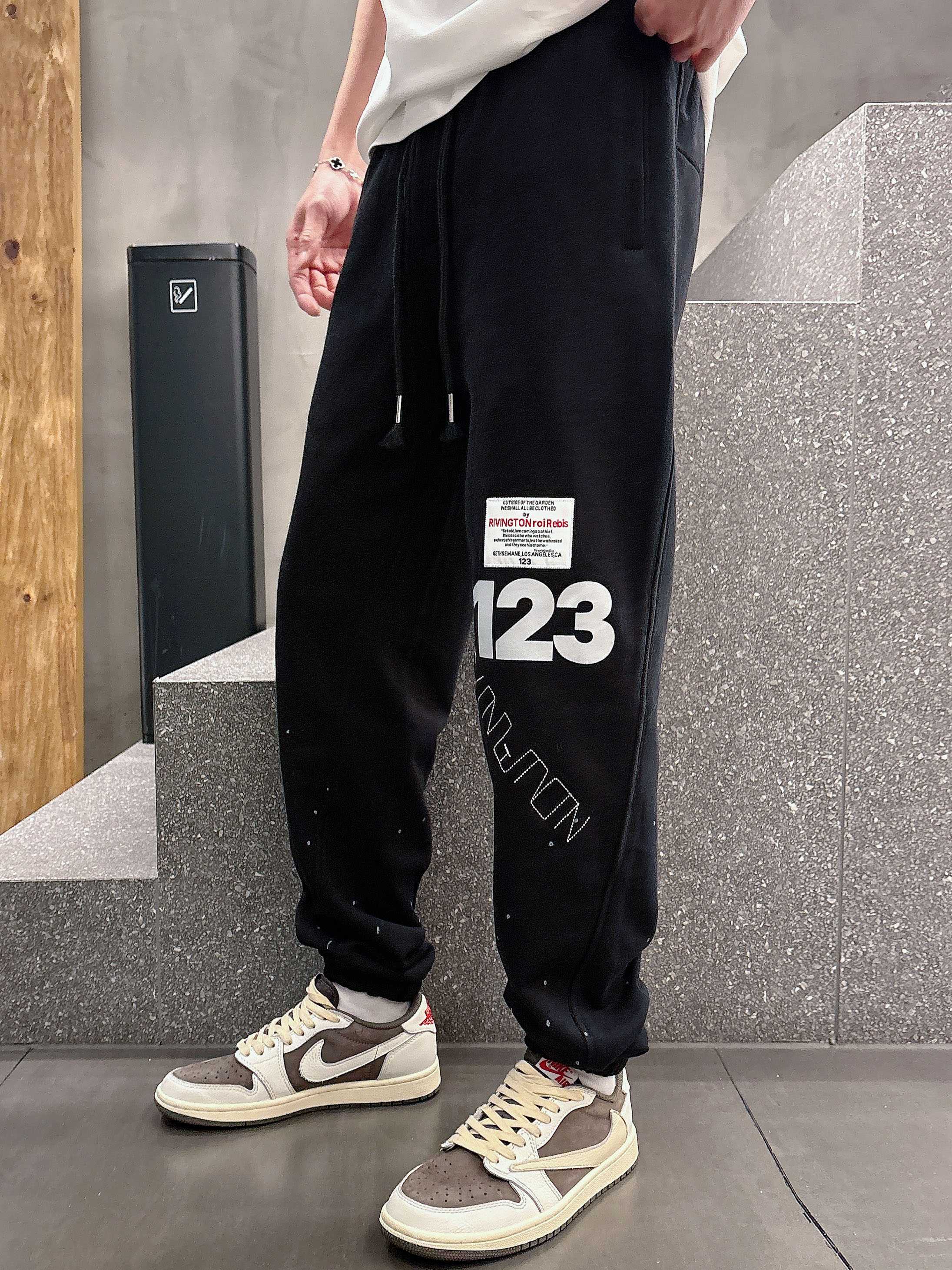  RRR123 顶级货品🐮 🆕2025春夏新款休闲裤！品牌经典LOGO休闲裤 ，定制面料，舒适度极好，手