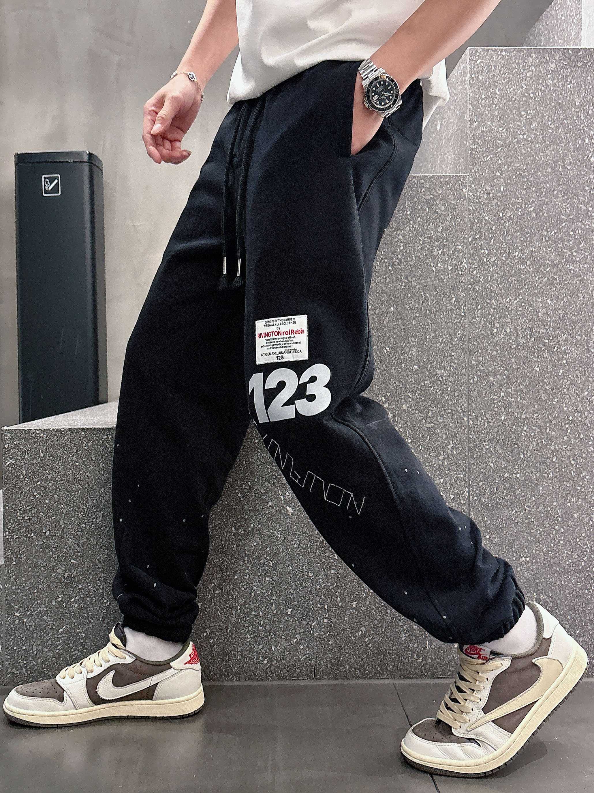  RRR123 顶级货品🐮 🆕2025春夏新款休闲裤！品牌经典LOGO休闲裤 ，定制面料，舒适度极好，手