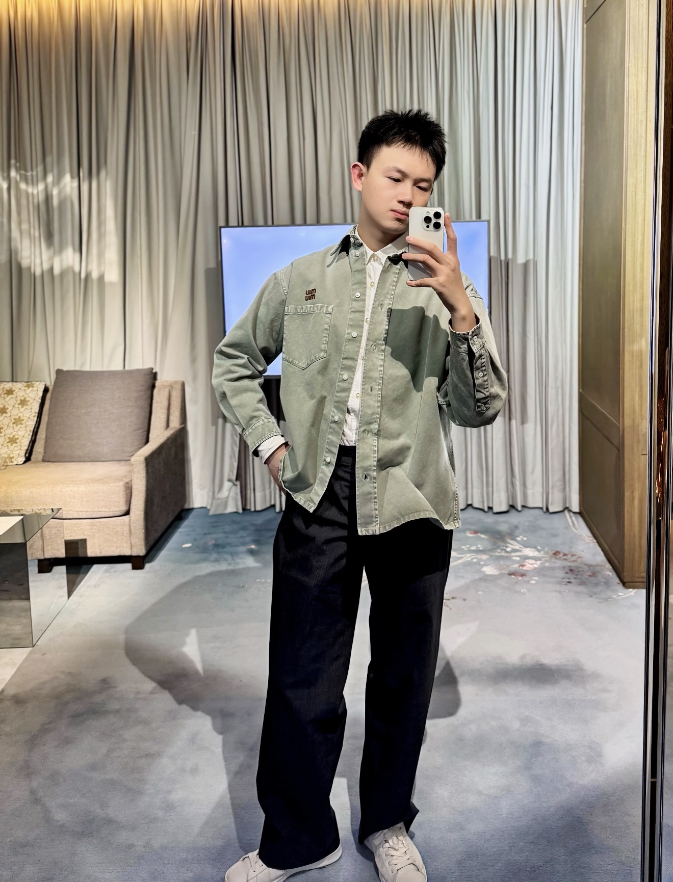 미우미우 여성 셔츠 102078 Miu Miu Shirt