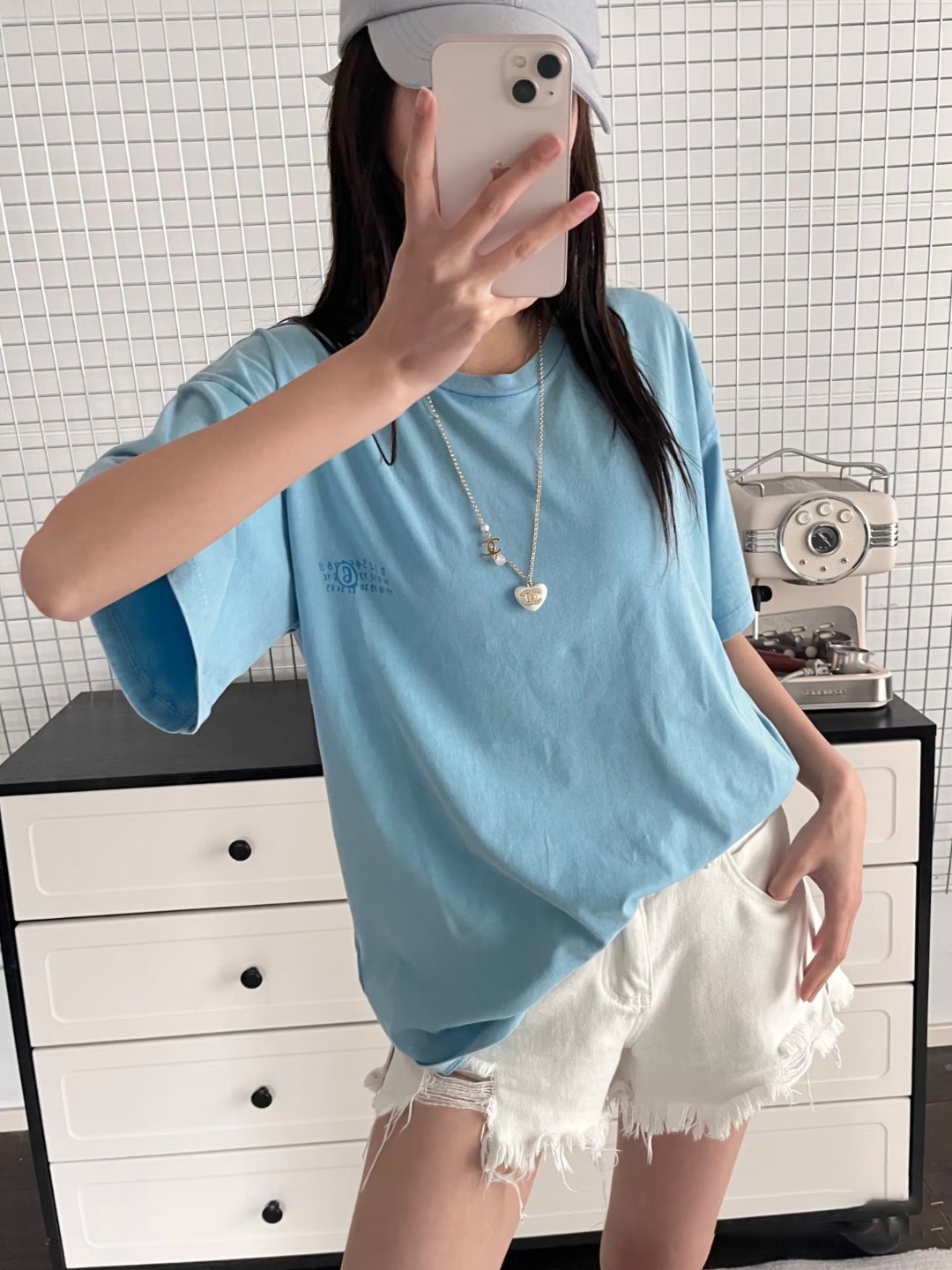 마르지엘라 여성 반팔 129648 Maison Margiela T Shirt 썸네일 이미지