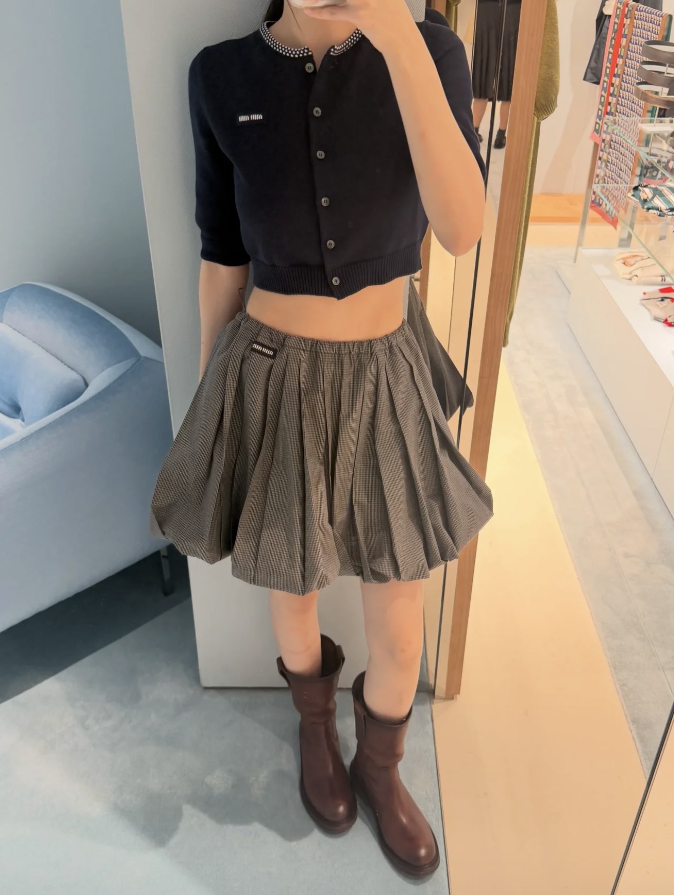 미우미우 여성 스커트 101540 Miu Miu Skirt