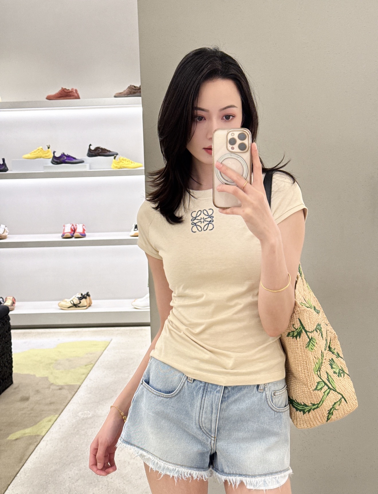 로에베 여성 반팔 96801 Loewe T Shirt