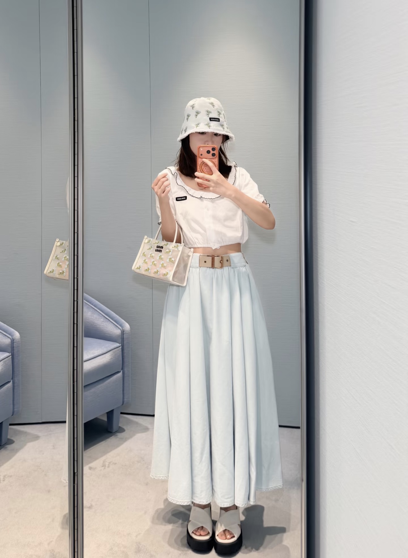 미우미우 여성 스커트 121726 Miu Miu Skirt