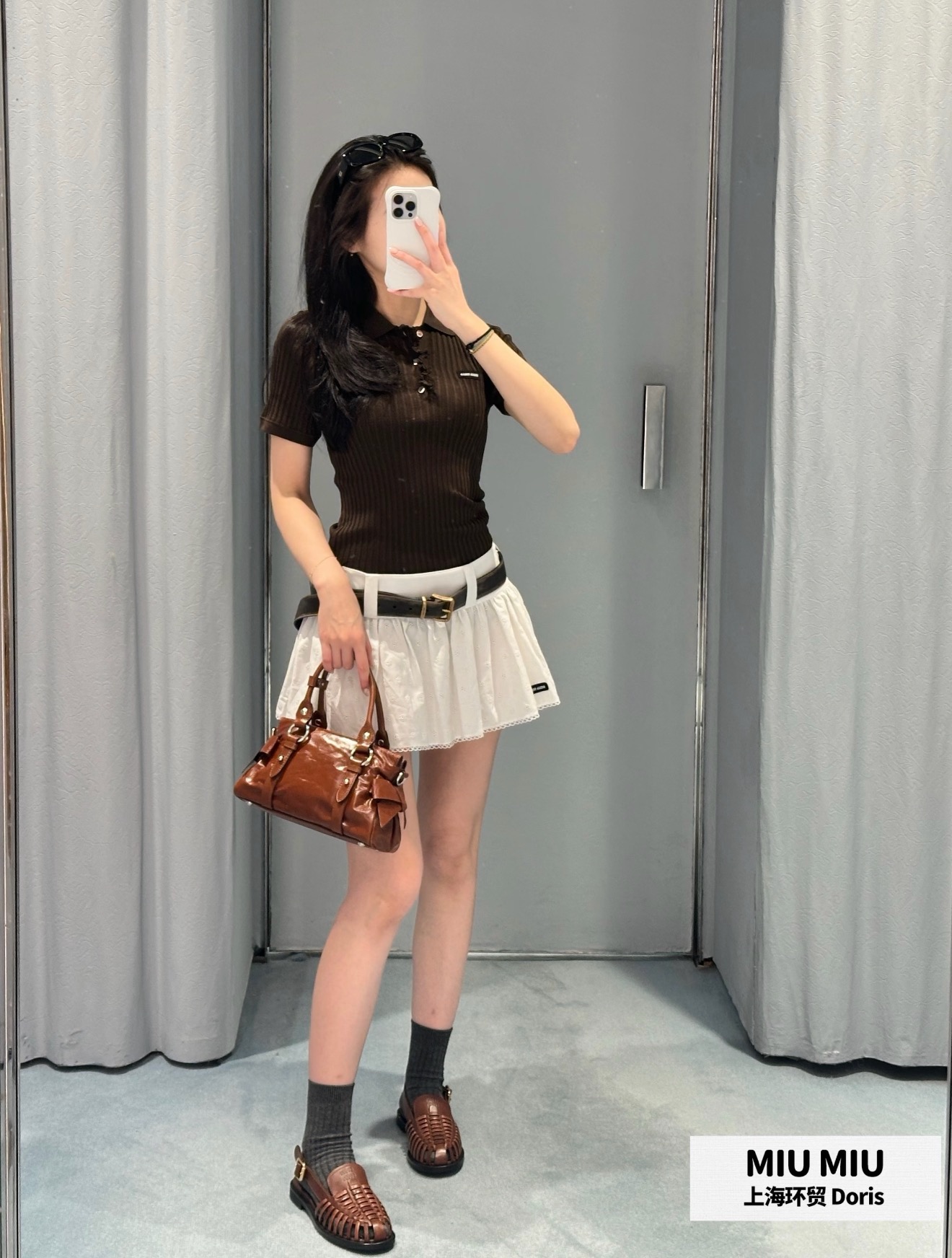 미우미우 여성 반팔 132167 Miu Miu T Shirt 썸네일 이미지
